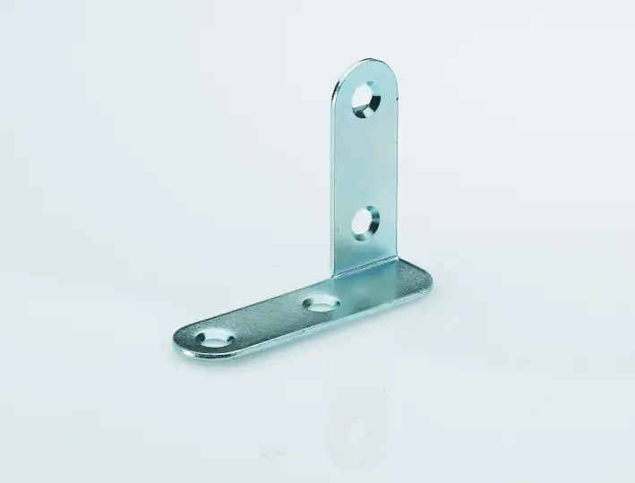 Hettich Winkelblech links verzinkt 40 x 10 x 30 mm