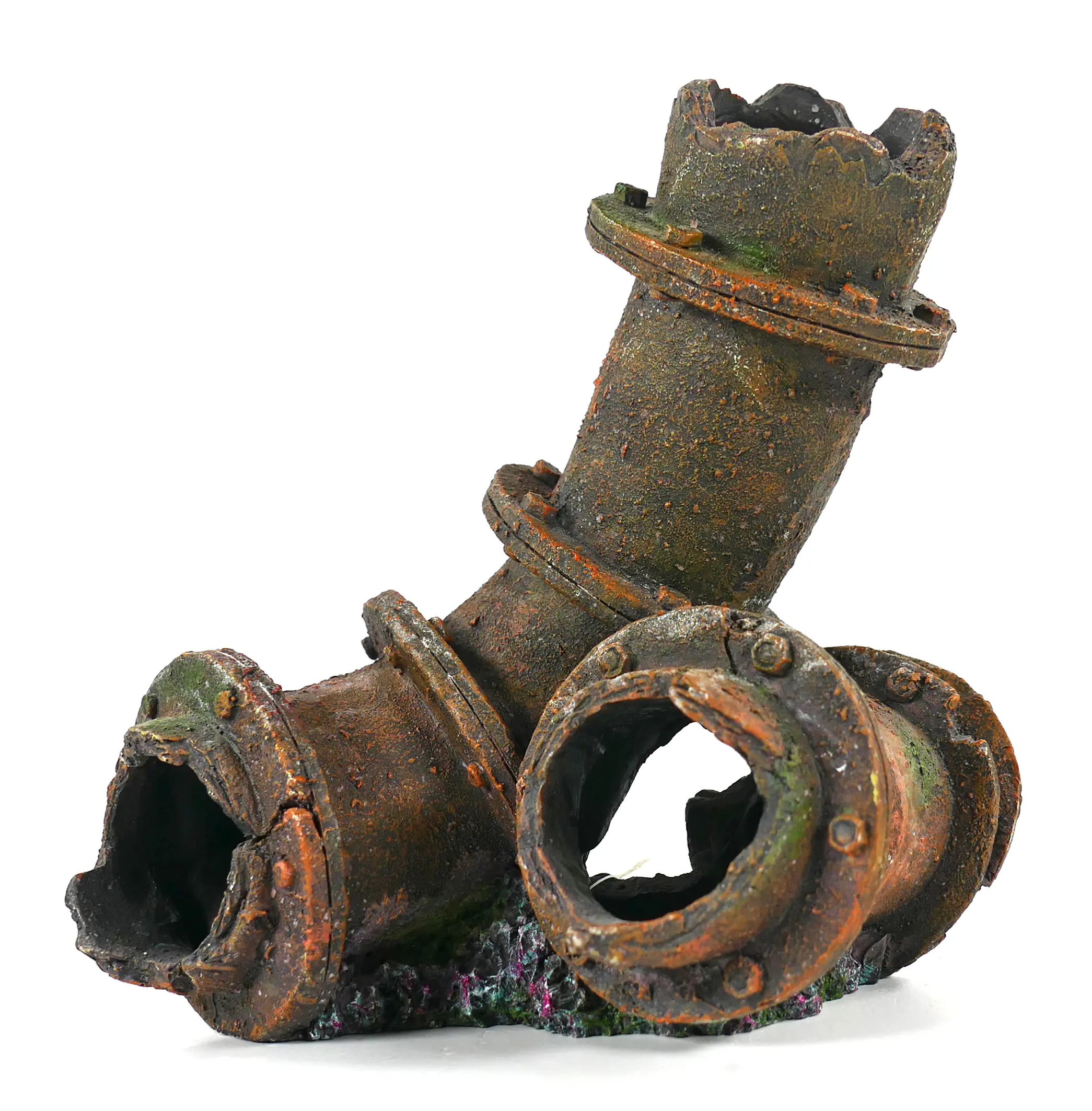 Orbit Aquarien-Deko Wasserrohr braun