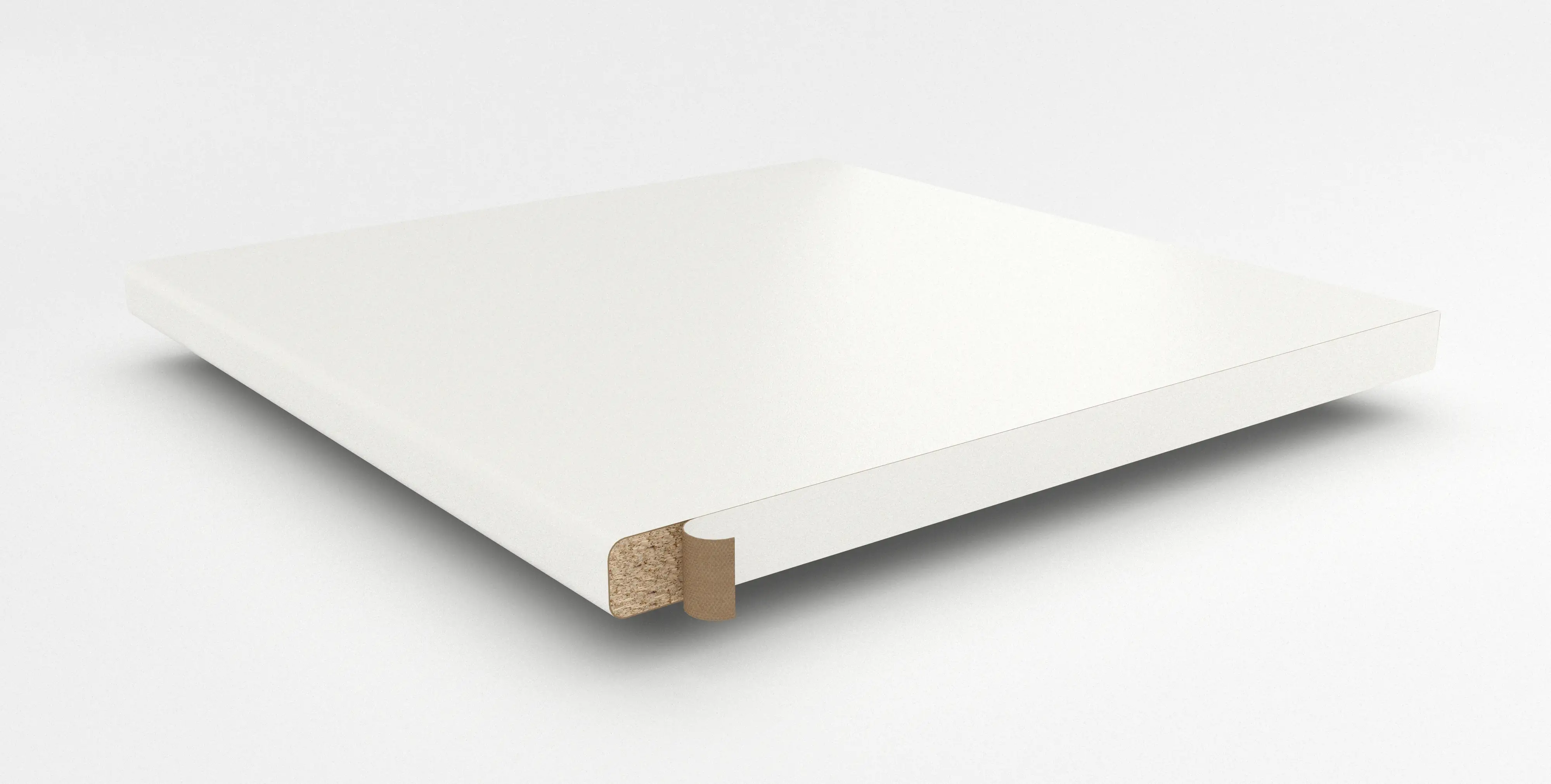 Getalit Umleimer weiß 500 cm, 44 x 0,3 mm, Flex Kante mit Schmelzkleber