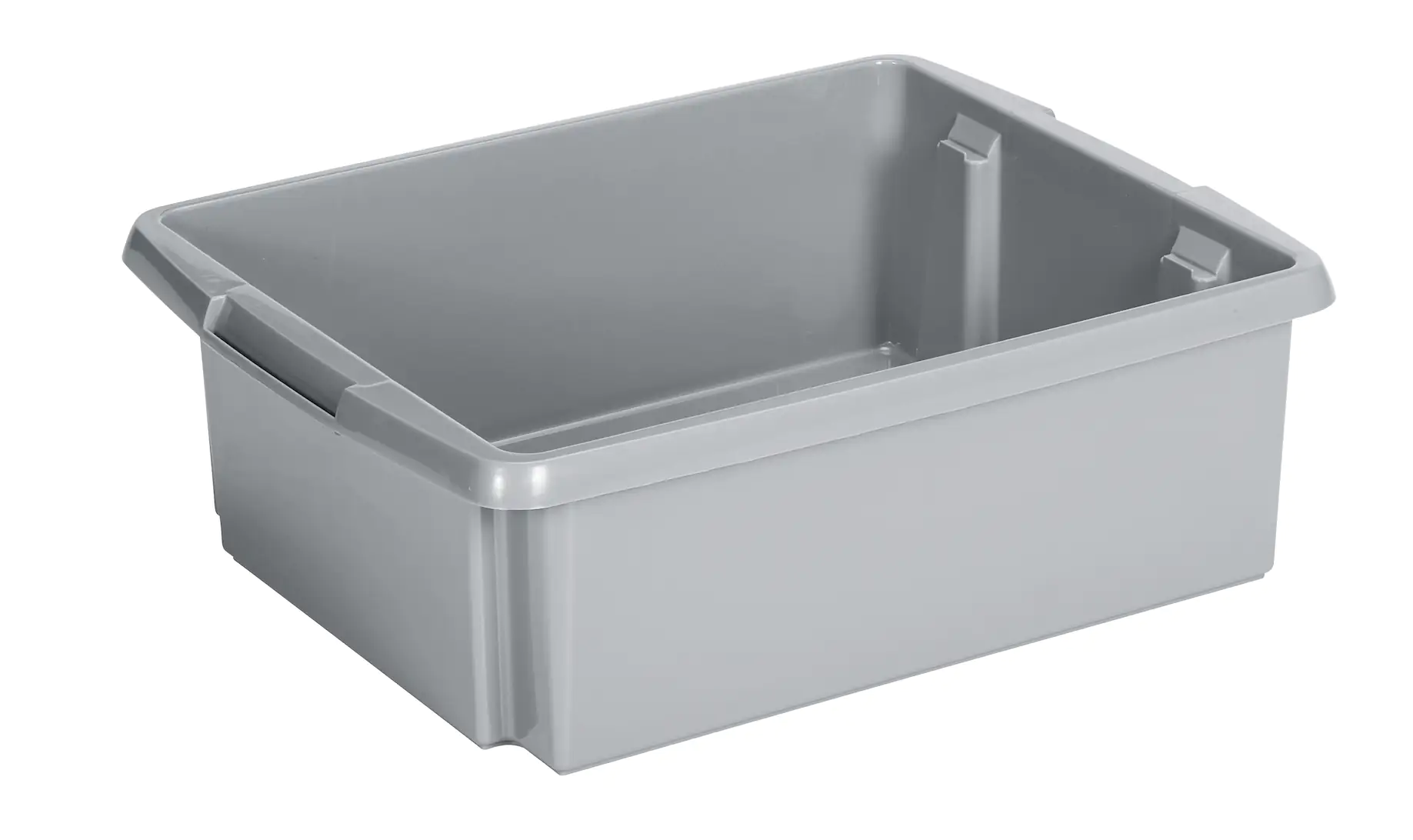 Sunware Drehstapel-Box Nesta 17 L silber 45,5 x 36 x 14,5 cm