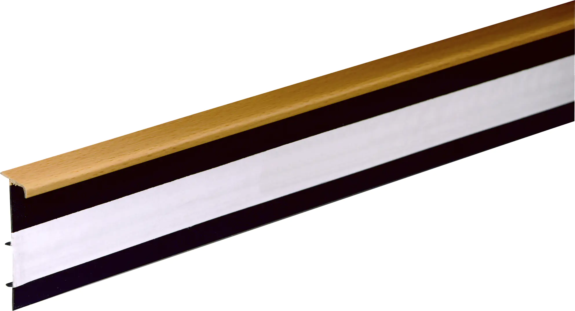 FN Neuhofer Teppicheinschubleiste 250 cm 51 x 14 mm Buche bedruckt