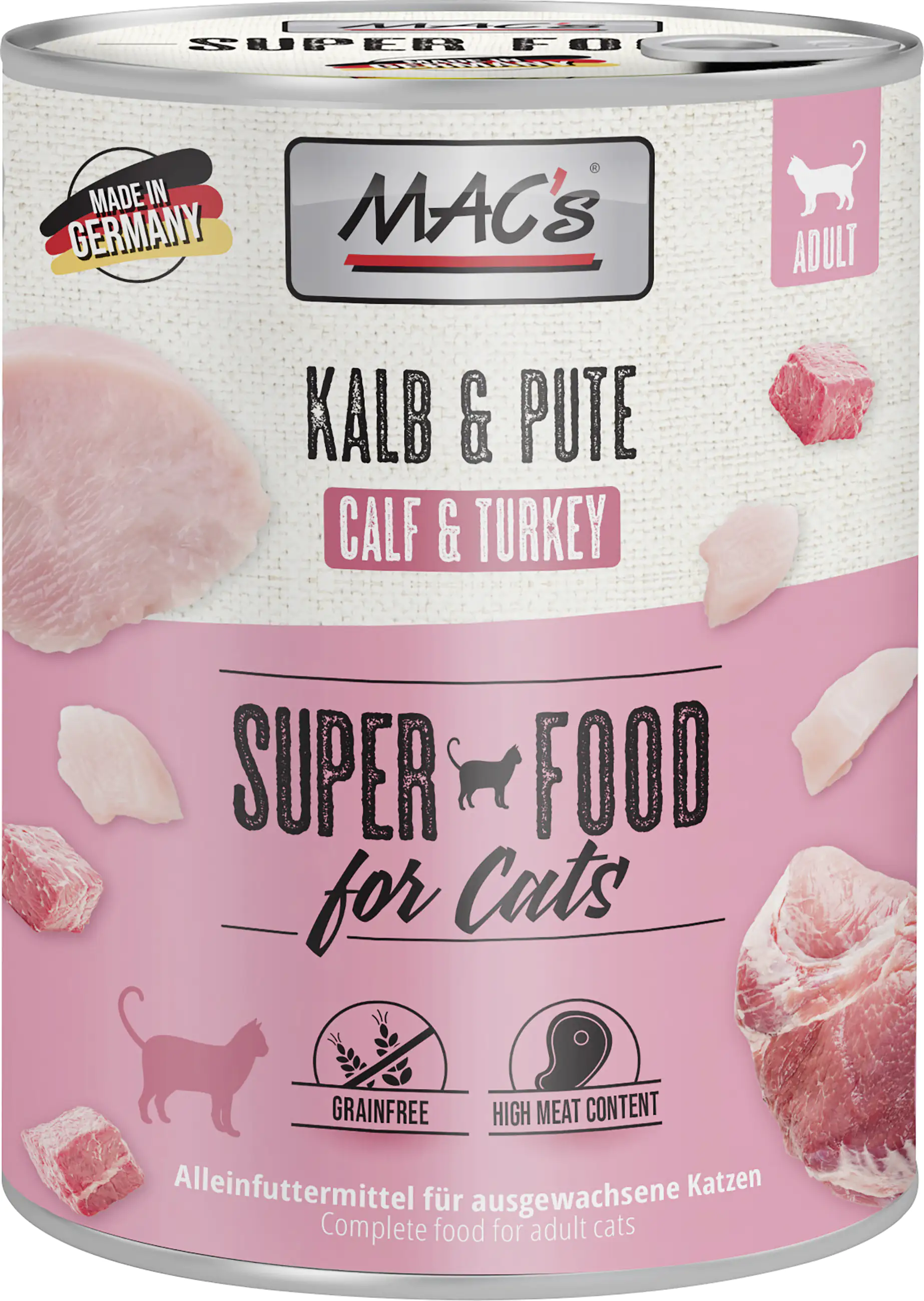Macs Cat Kalb & Pute 800 g