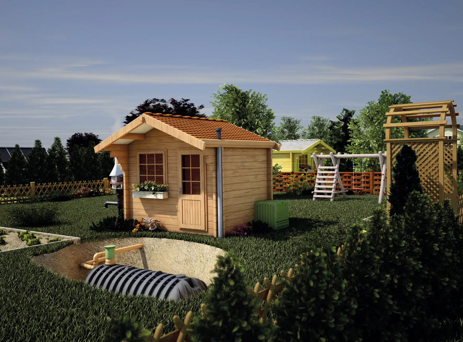 Garantia Stabilus Sammelgrube 3000 L mit DIBt Z-40.24-524