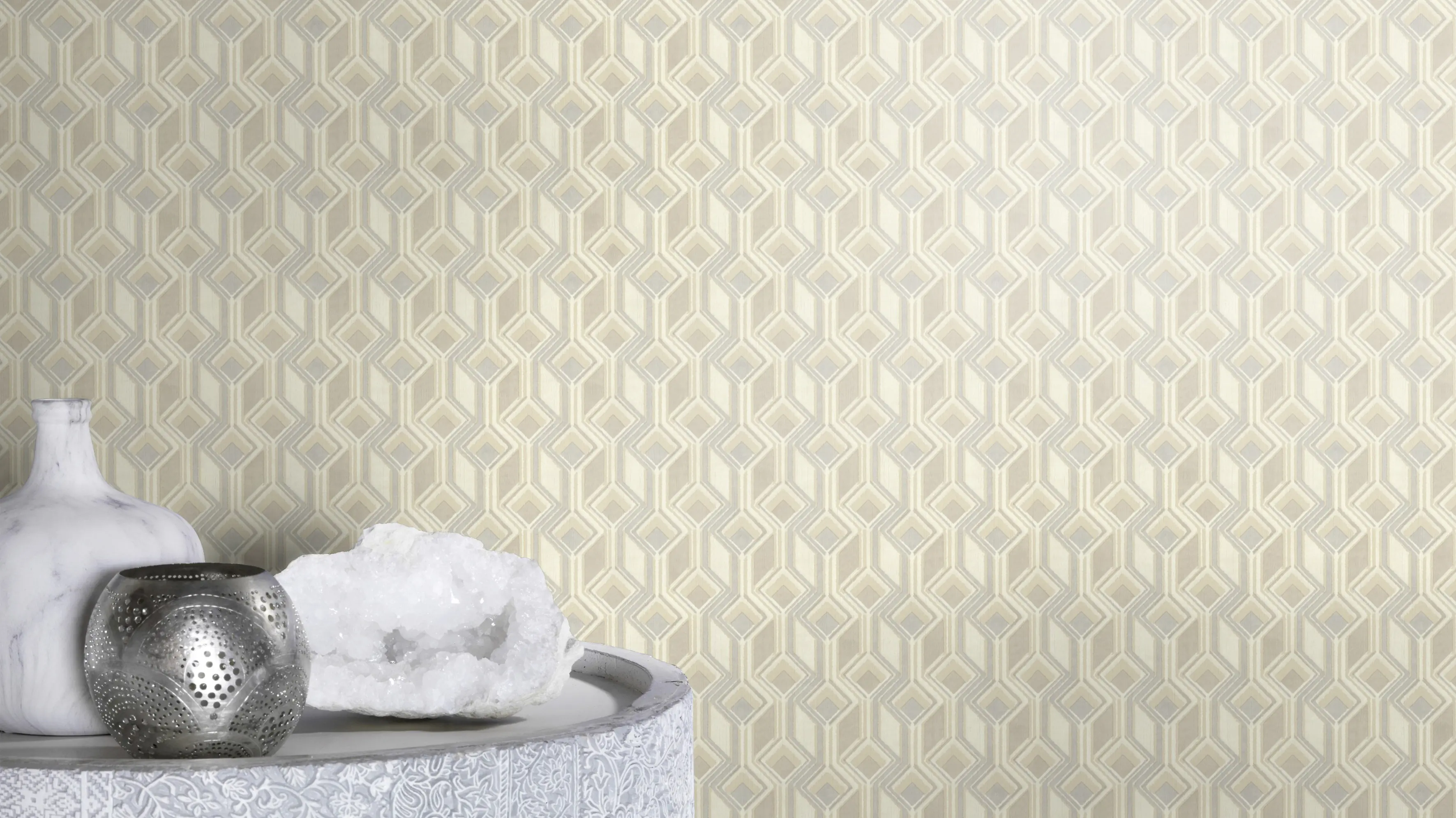 Rasch Vliestapete 746518 Beige-Taupe Muster & Motive 10,05 m x 0,53 m