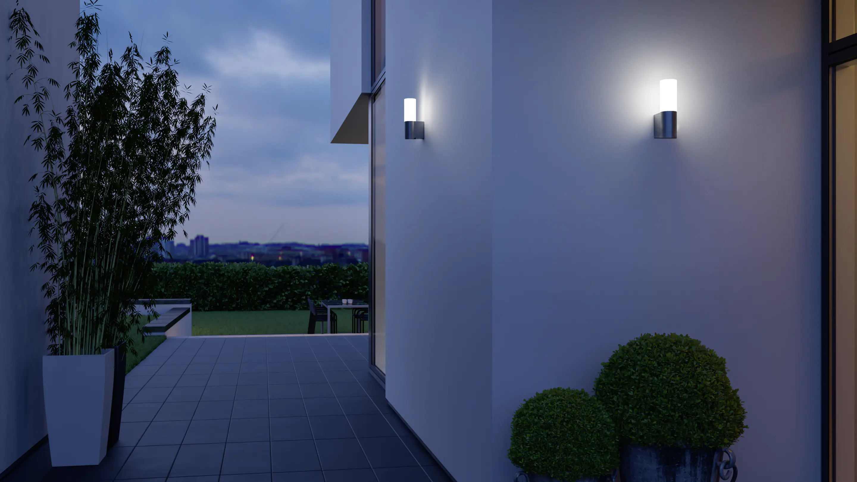 Steinel LED Außen-Wandleuchte L 605