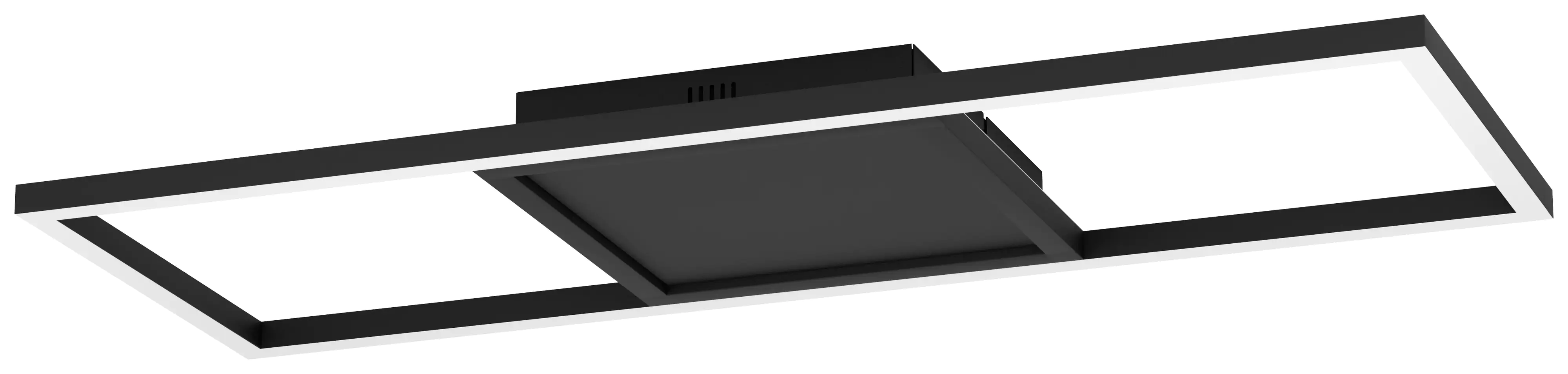 Eglo Connect LED Deckenleuchte Calagrano-Z schwarz 64 x 24 cm