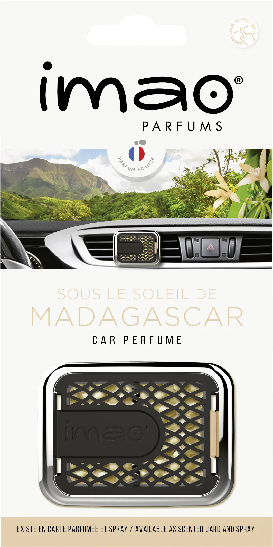 airflair Lufterfrischer Clip Imao Diffuser Sous le soleil de Madagascar airflair Lufterfrischer Clip Imao Diffuser Sous le soleil de Madagascar