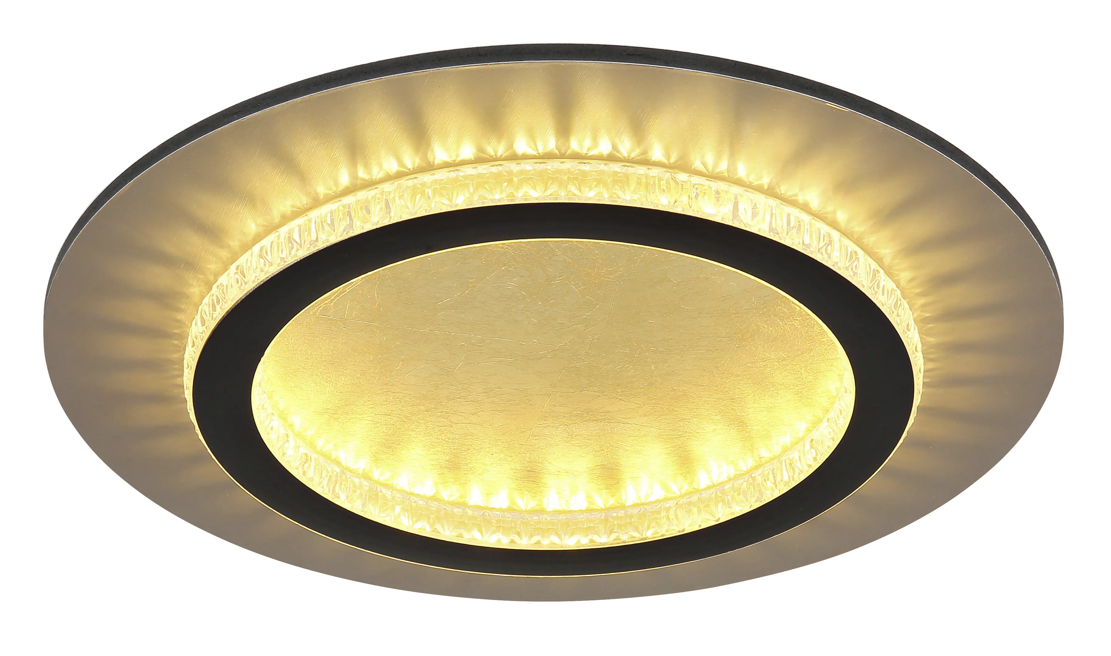 Globo Deckenleuchte Jayden Ø 35 x 5,5 cm gold CCT