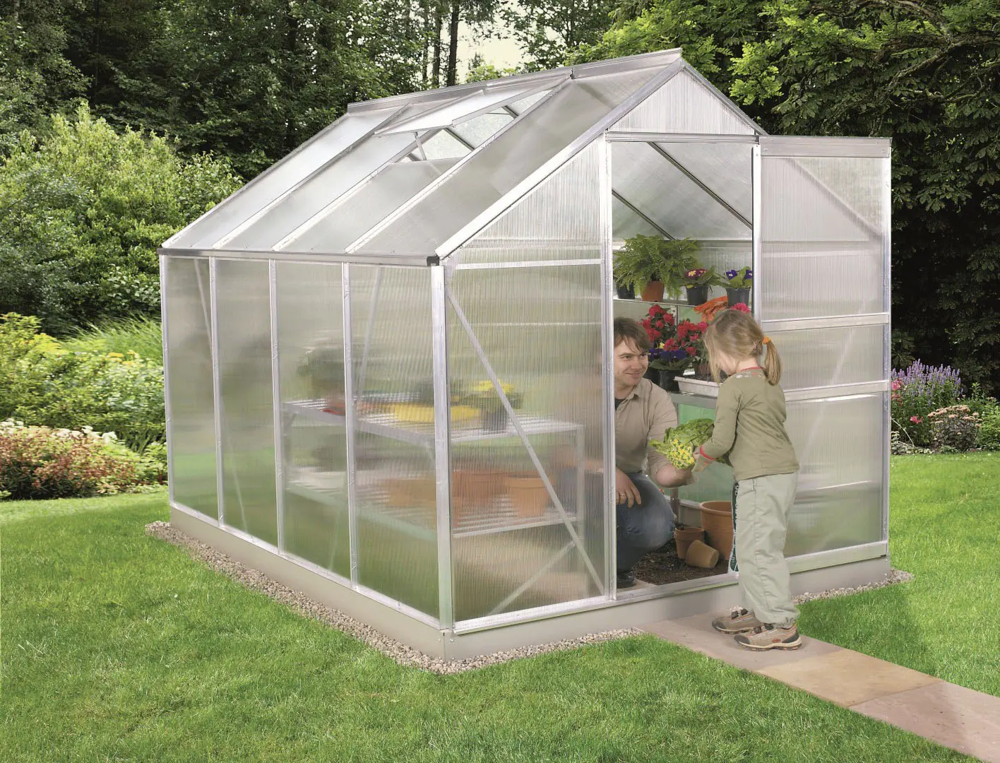 Vitavia Gewächshaus Calypso 5800 192 x 302 cm 6 mm HPK