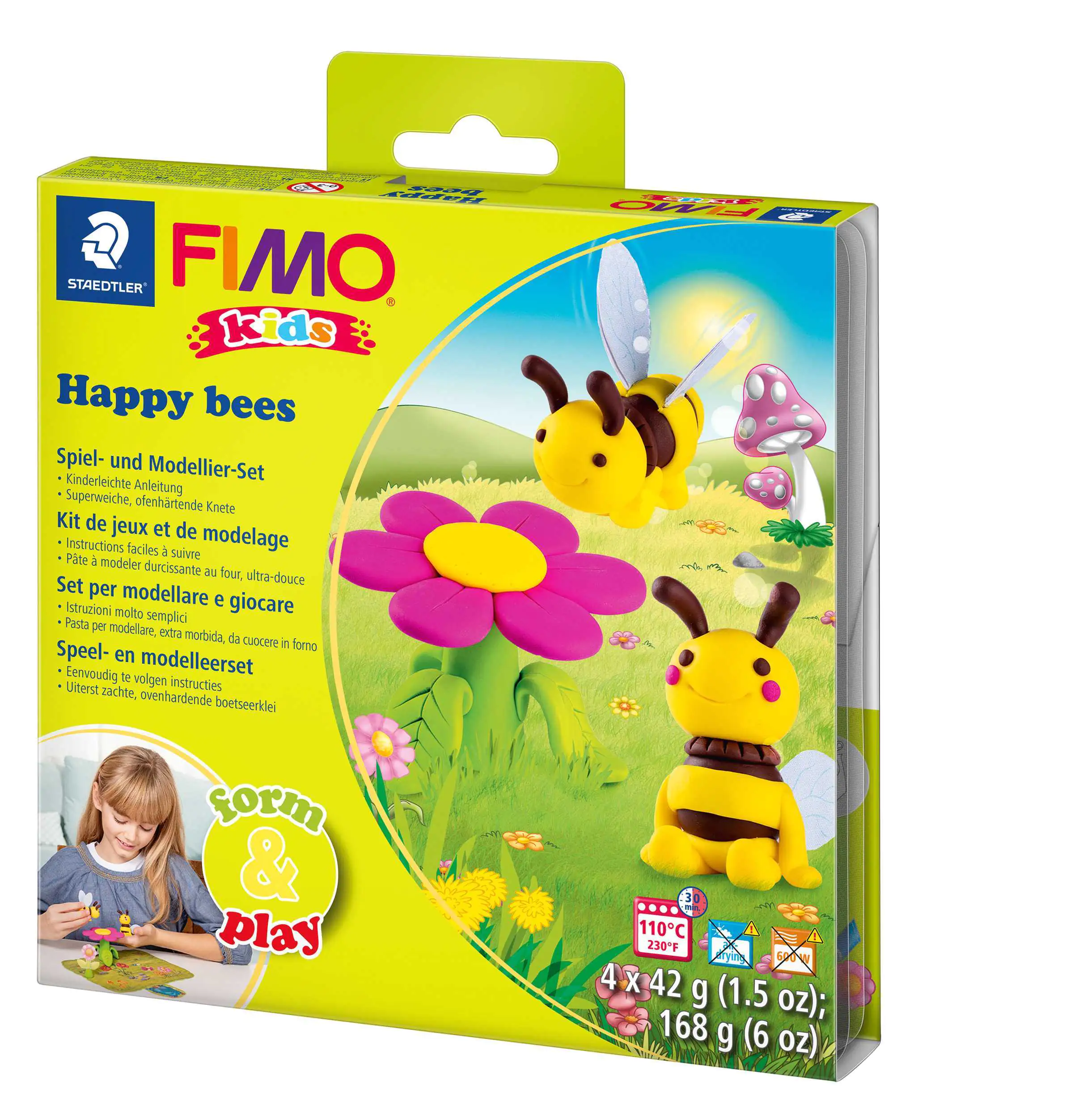 Fimo kids Form & Play Set Happy Bees