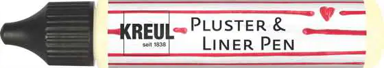 Kreul Pluster & Liner Pen nachtleuchtgelb 29 ml