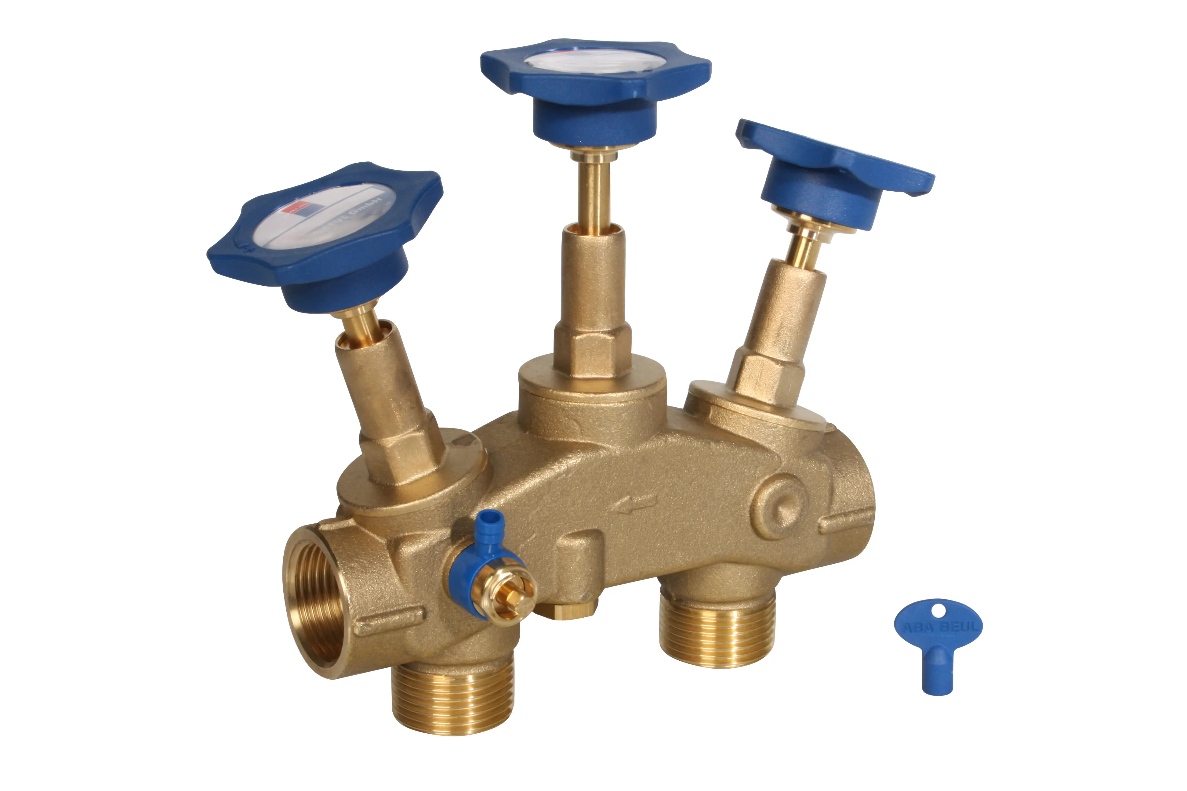 Aqmos Entkalkungsanlage R2D2-48 mit Anschlussset & Montageblock für Haushalte bis 5 Personen