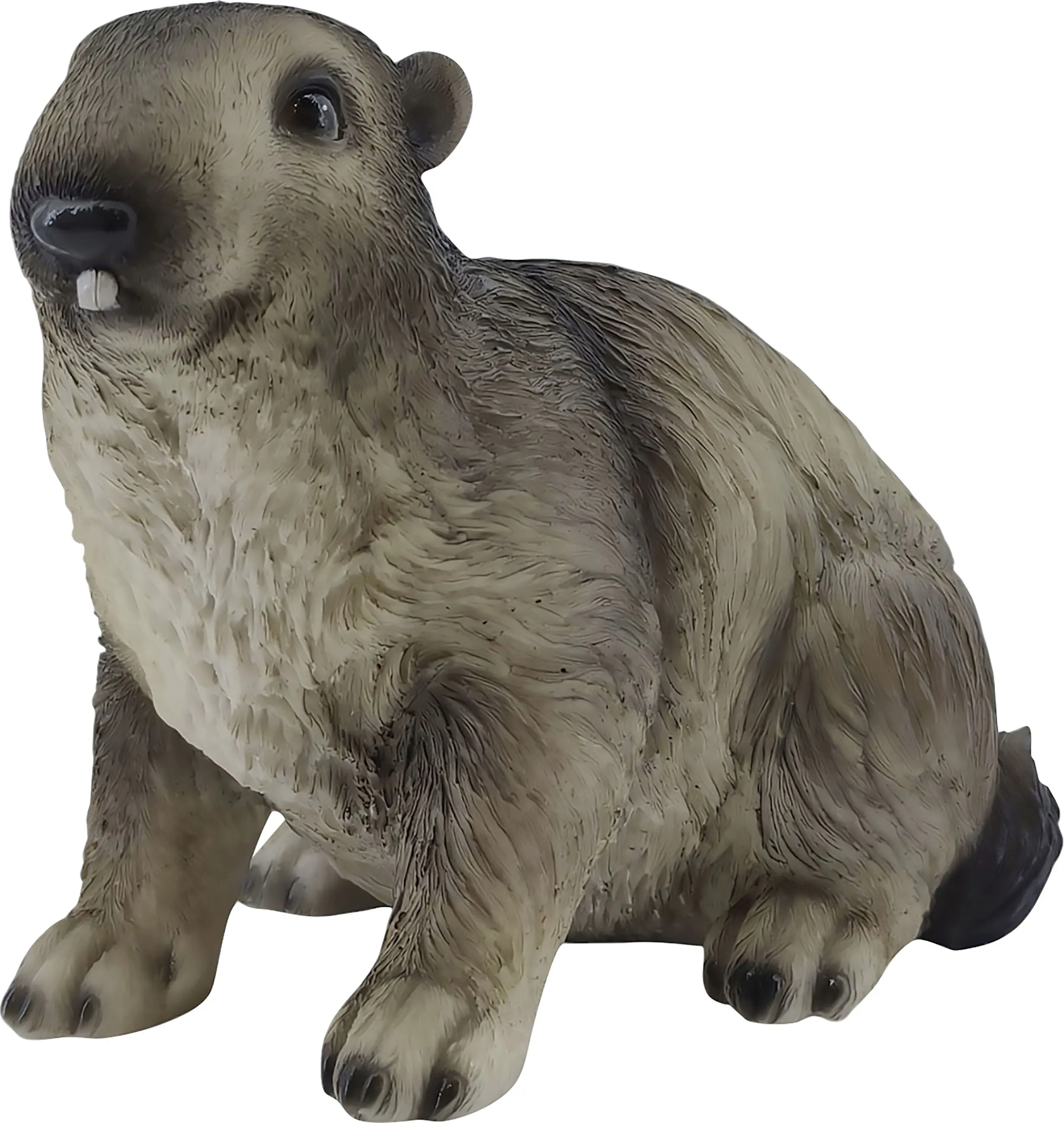 Dekofigur Murmeltier 22 cm bunt