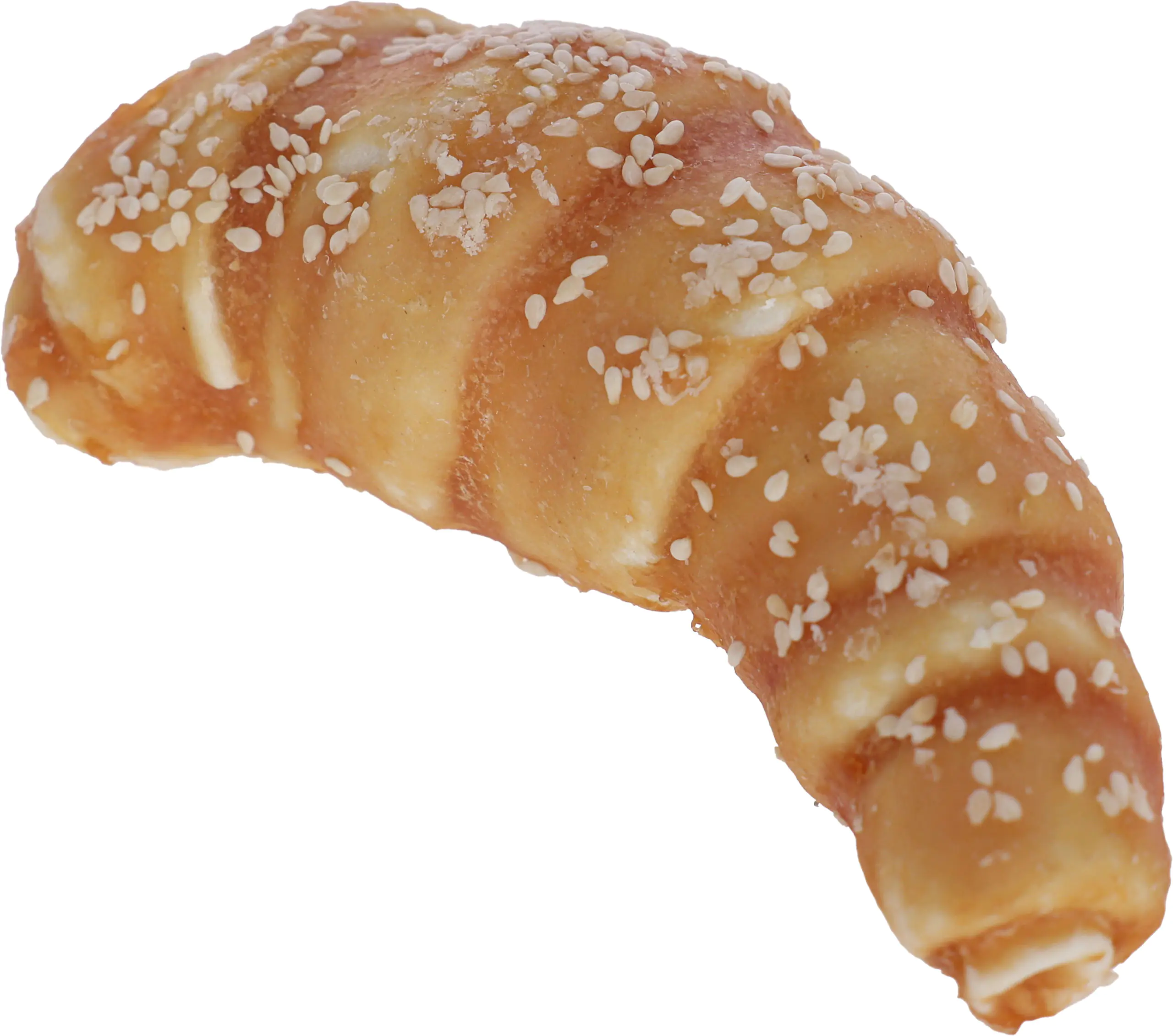 Kerbl Hundesnack Rinderhaut Croissant mit Hühnchen 80 g