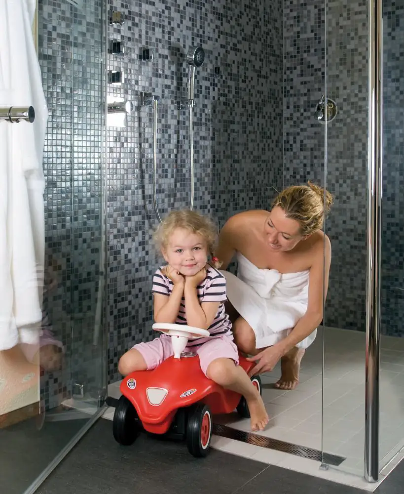 Rug Self Duschrinne Shark Comfort 80 cm mit Rost Länge: 80 cm