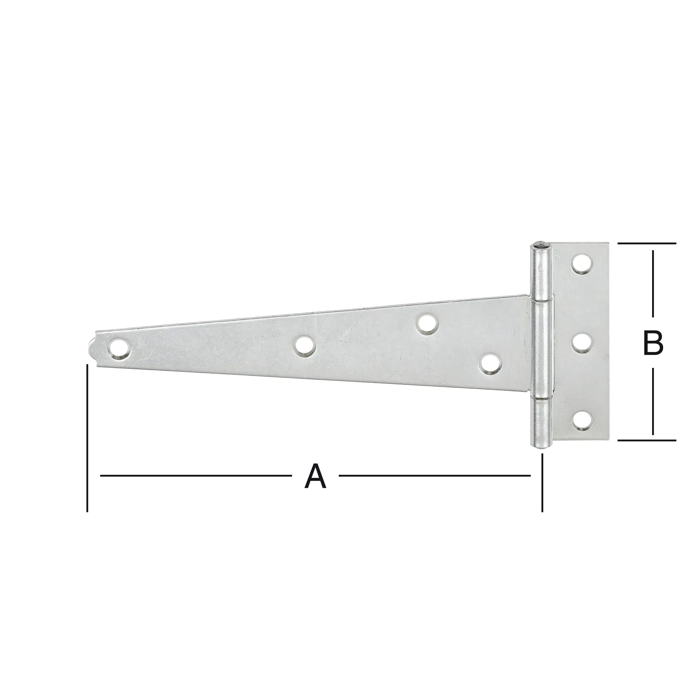 Vormann T-Bänder verzinkt 146 x 68 mm