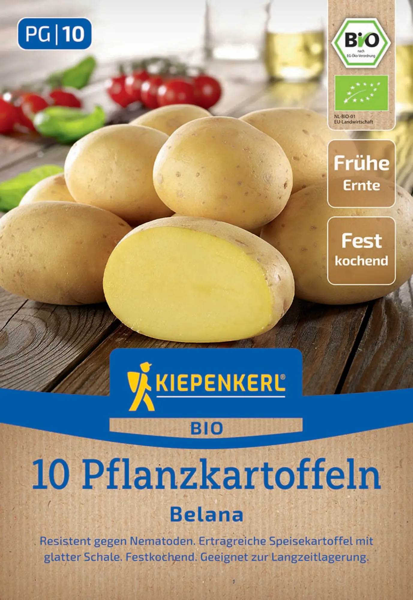 Kiepenkerl Bio Pflanzkartoffel Belana 10 Stück