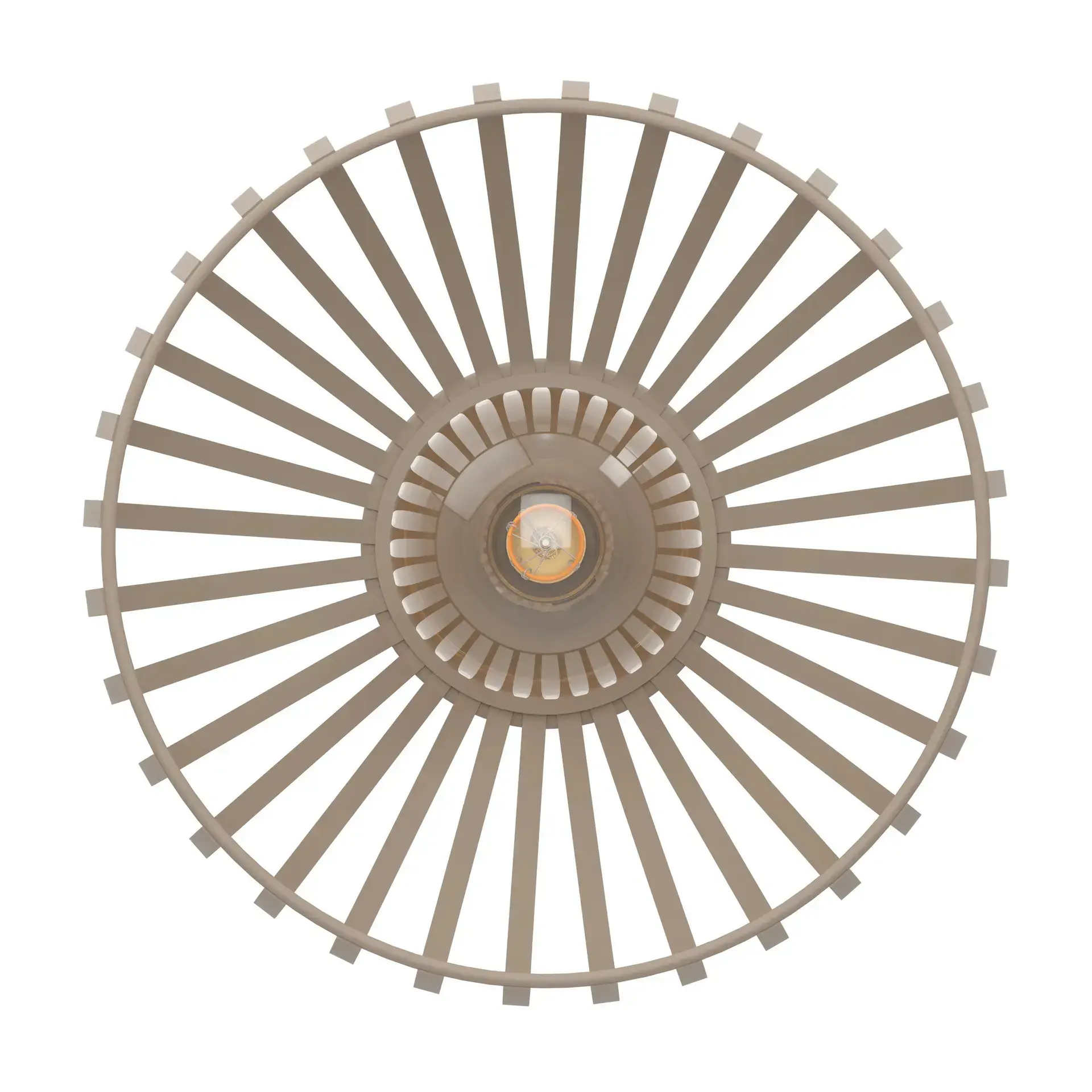 Eglo Deckenleuchte Mogano 3 sandfarben Ø 28 x 13 cm