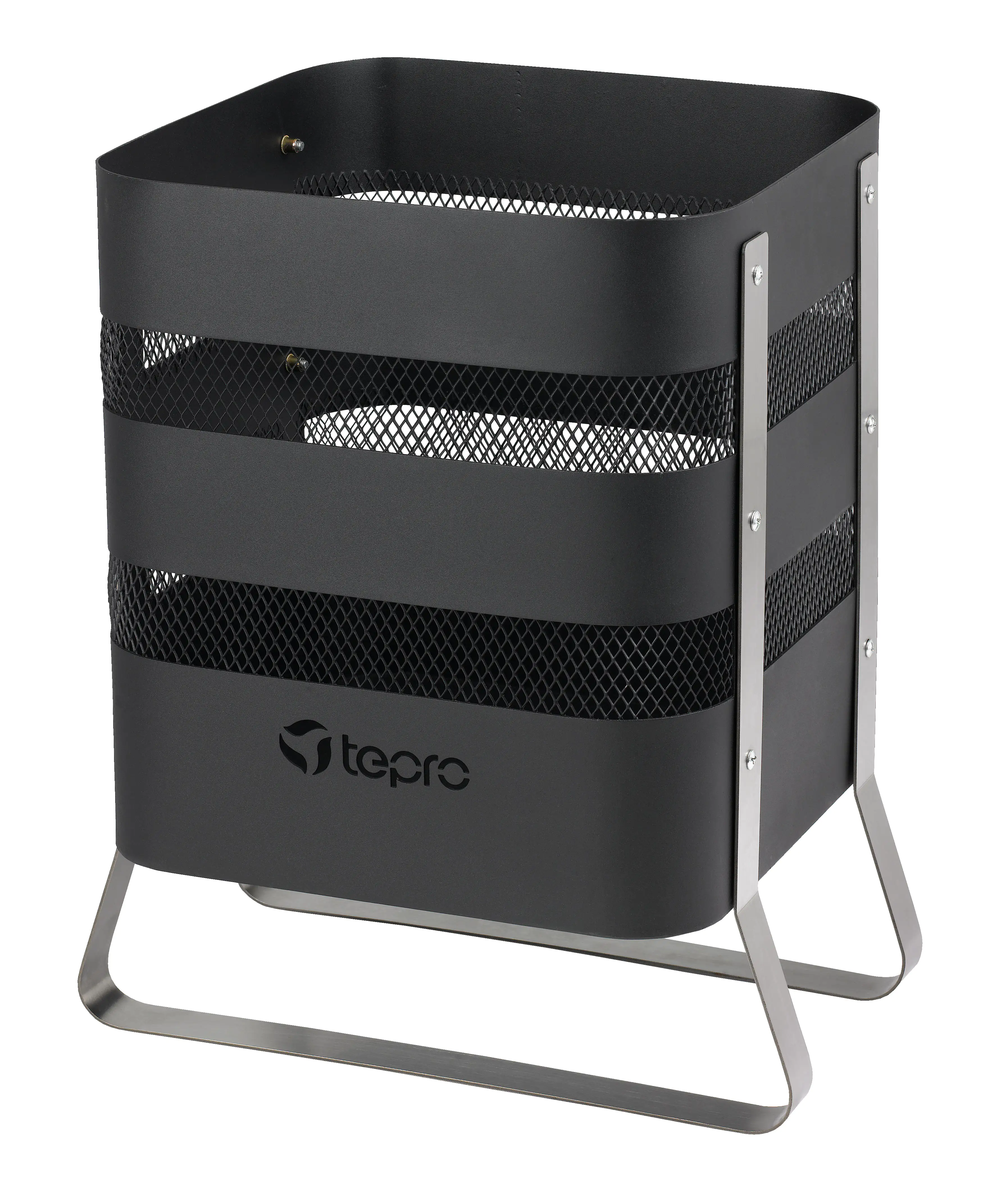 4011964011687 Tepro Design Feuerstelle schwarz / Edelstahl