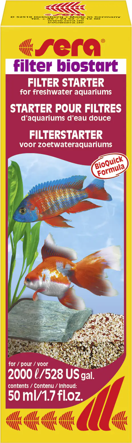 Sera Aquariumfilter biostart 50 ml