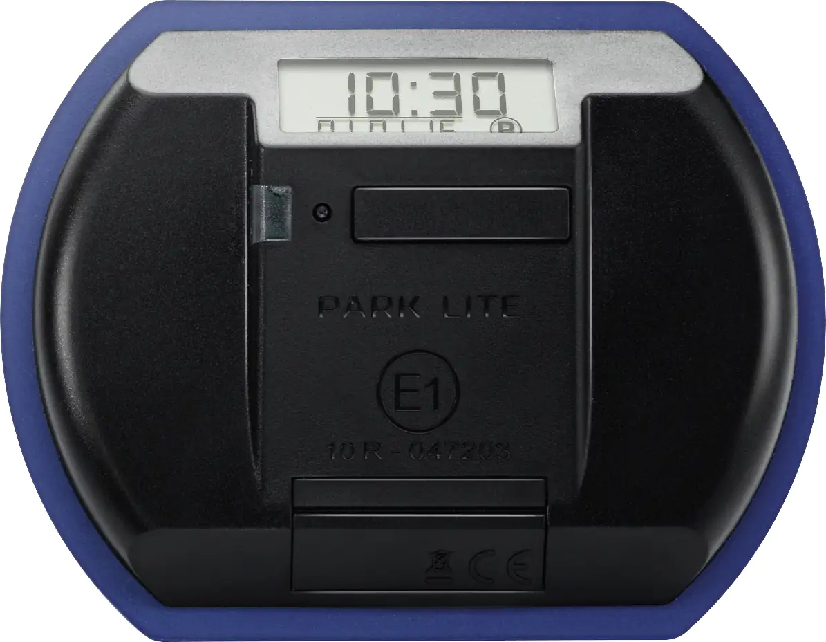 OKCars ParkLite elektronische Parkscheibe selbstklebend blau OKCars ParkLite elektronische Parkscheibe selbstklebend blau