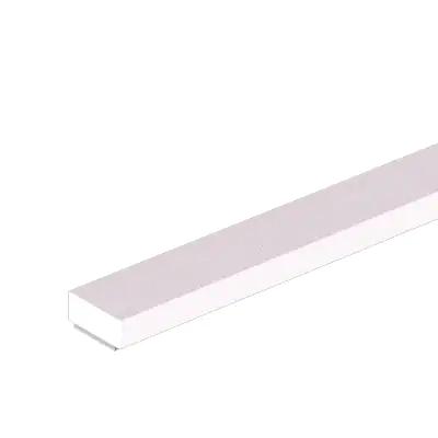 Vorlegeband weiß 10 m, 9 mm breit