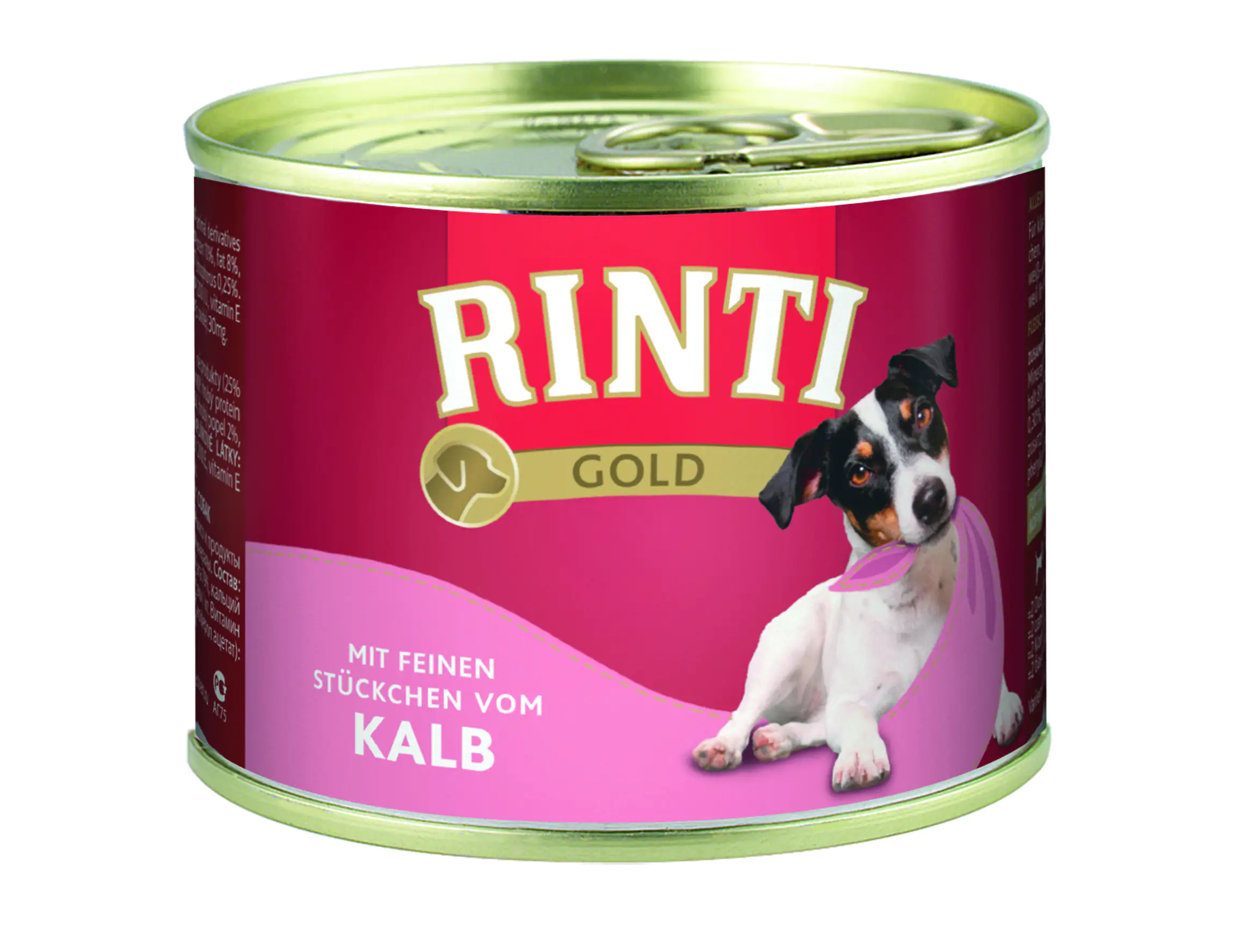 Rinti Gold Hundenassfutter Adult 185 g Kalb Rinti Gold Hundenassfutter Adult 185 g Kalb