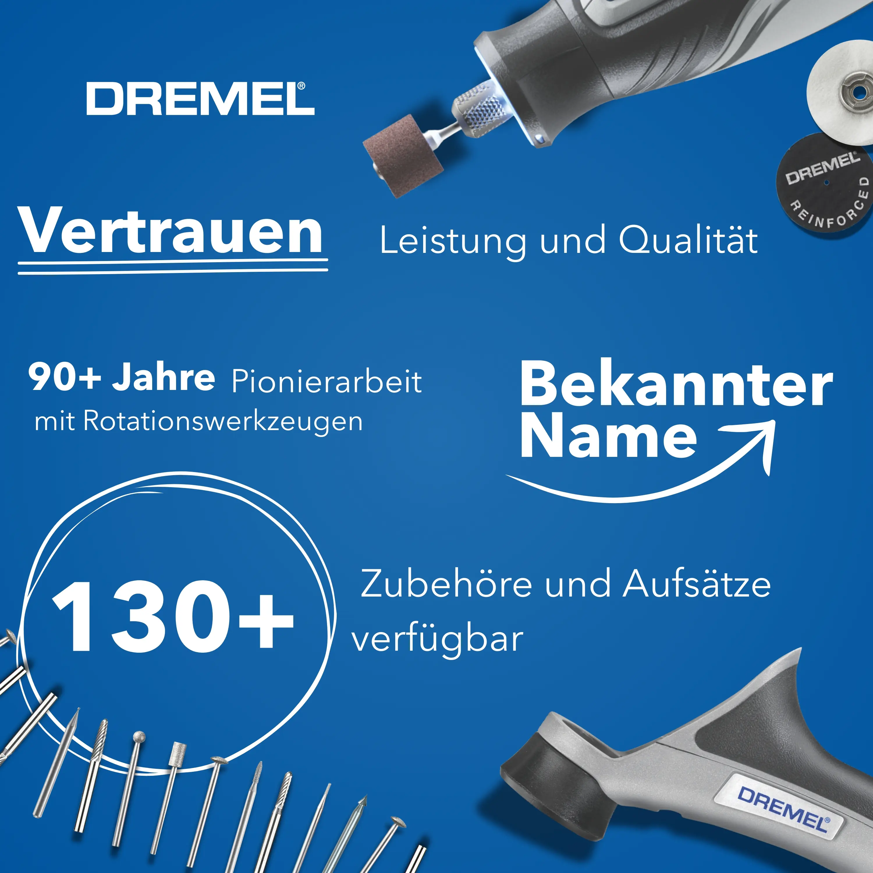 Dremel Akku-Multifunktionswerkzeug 8240-5/65 Platinum+ 12V mit Aufbewahrungskoffer