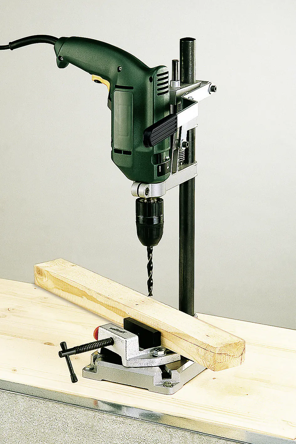 Wolfcraft Bohrständer mit Rundsäule