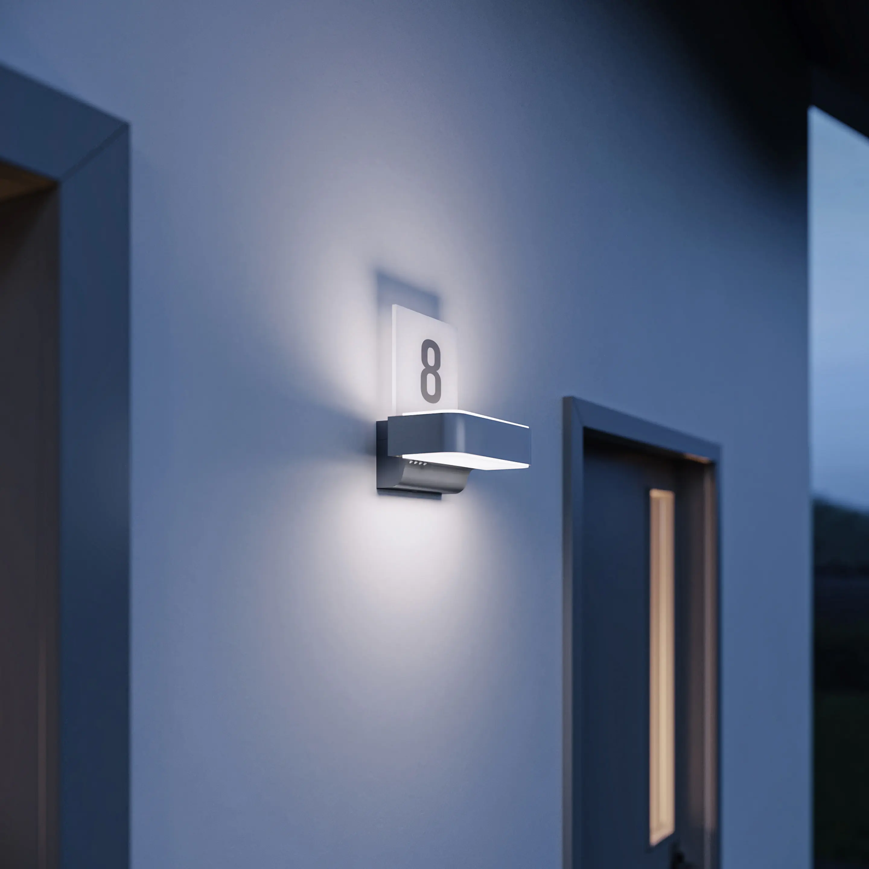 Steinel Außenleuchte L 820 SC Anthrazit Up- & Downlight