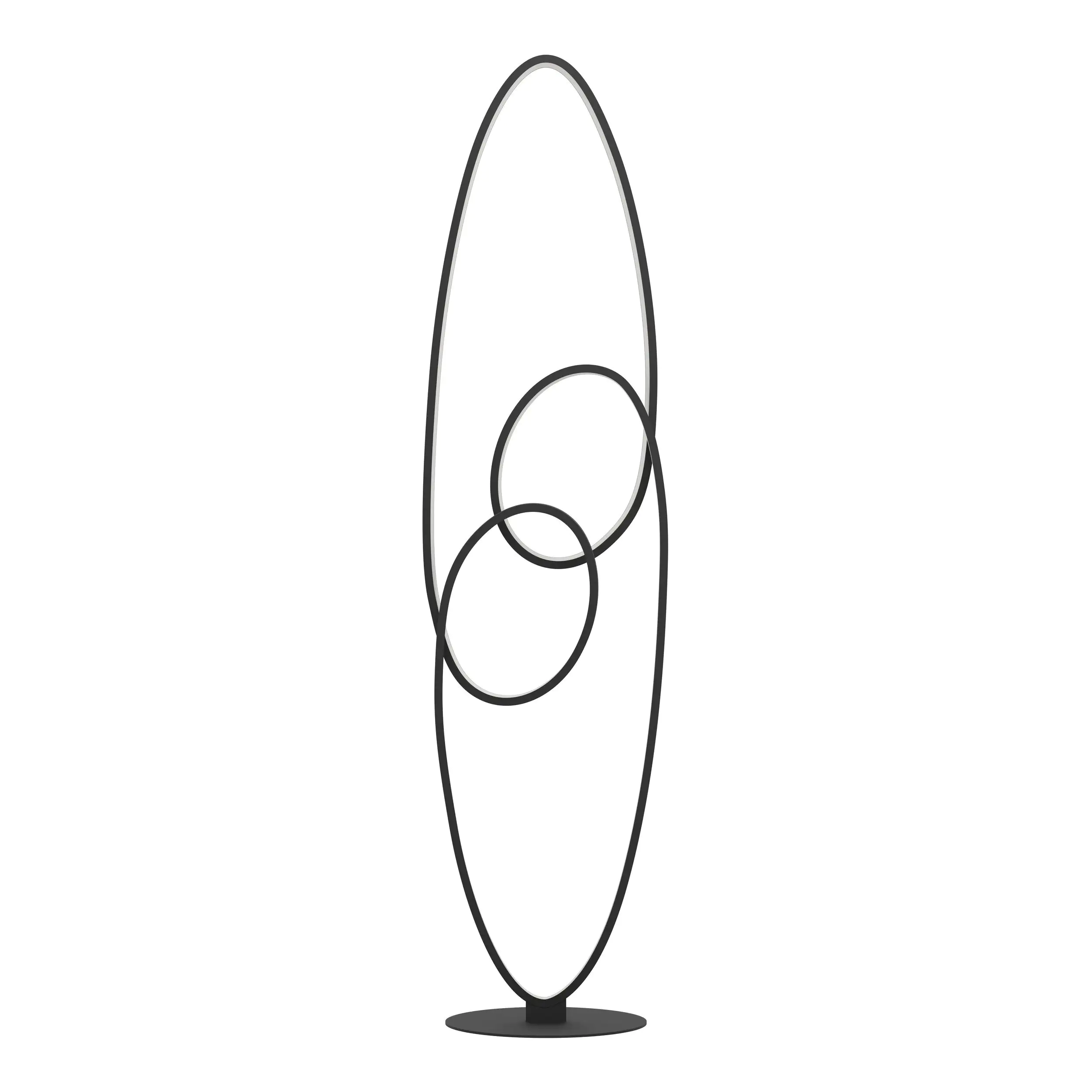 Eglo LED Stehleuchte Gianella schwarz weiß 120,5 x 25 x 30 cm Eglo LED Stehleuchte Gianella schwarz weiß 120,5 x 25 x 30 cm