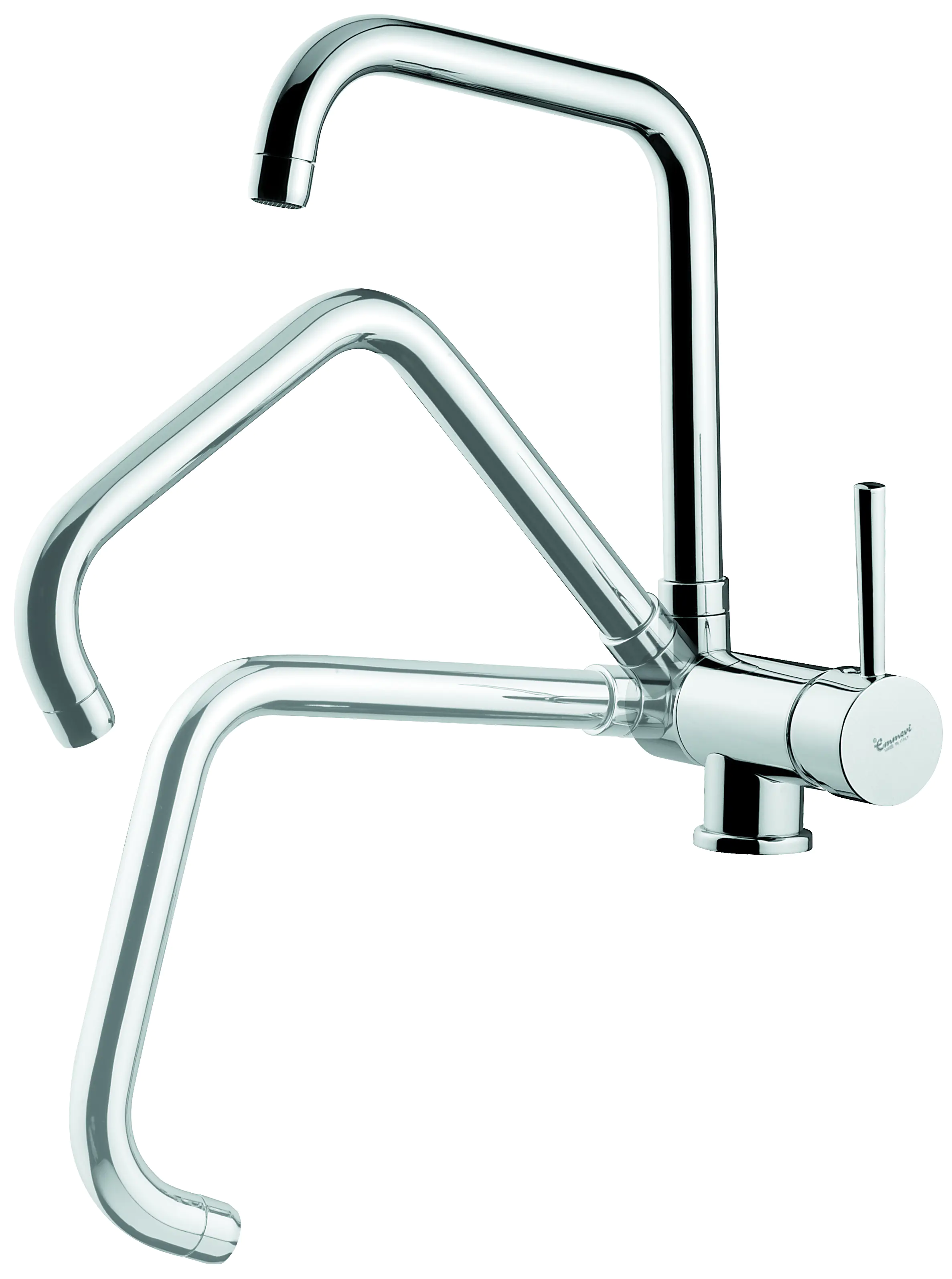 Emmevi Küchenarmatur Eden chrom klappbar