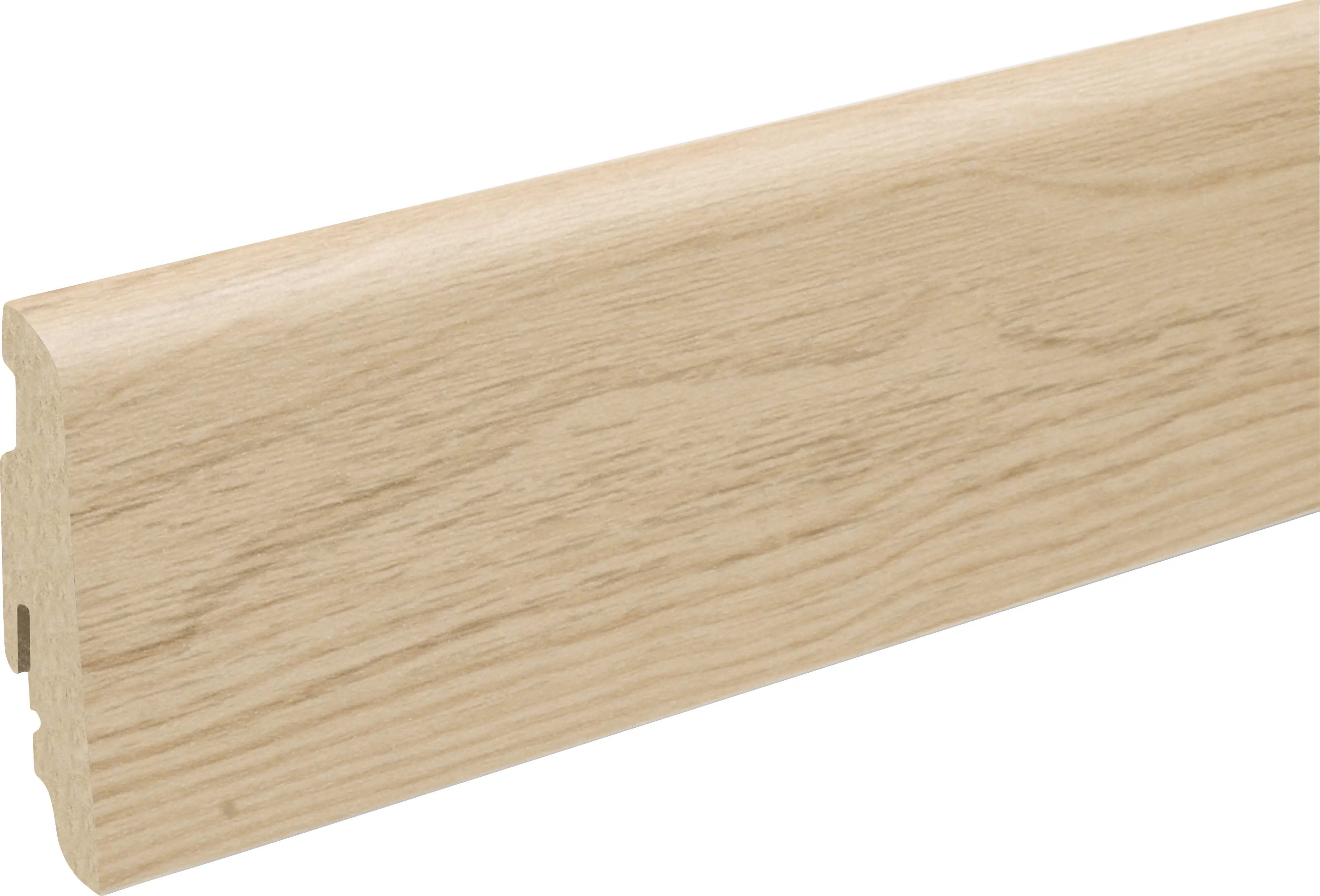 Neuhofer Fußleiste 240 cm 58 x 19 mm Eiche Burlington