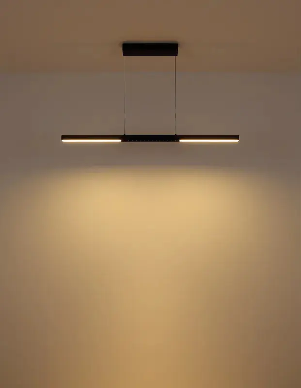 Globo Hängeleuchte Cody 120 x 150 cm schwarz matt