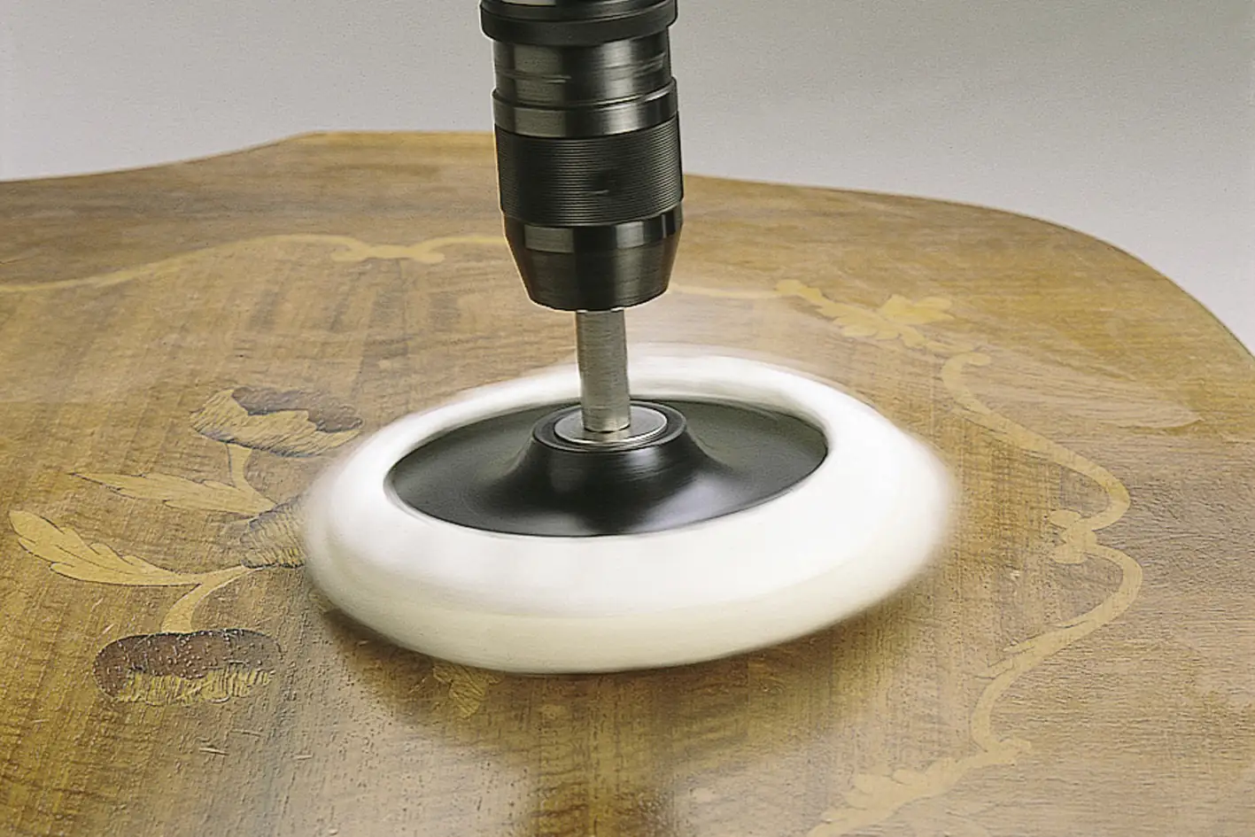 Wolfcraft Polierhaube Ø 125 mm für Schleifteller, Lammwolle