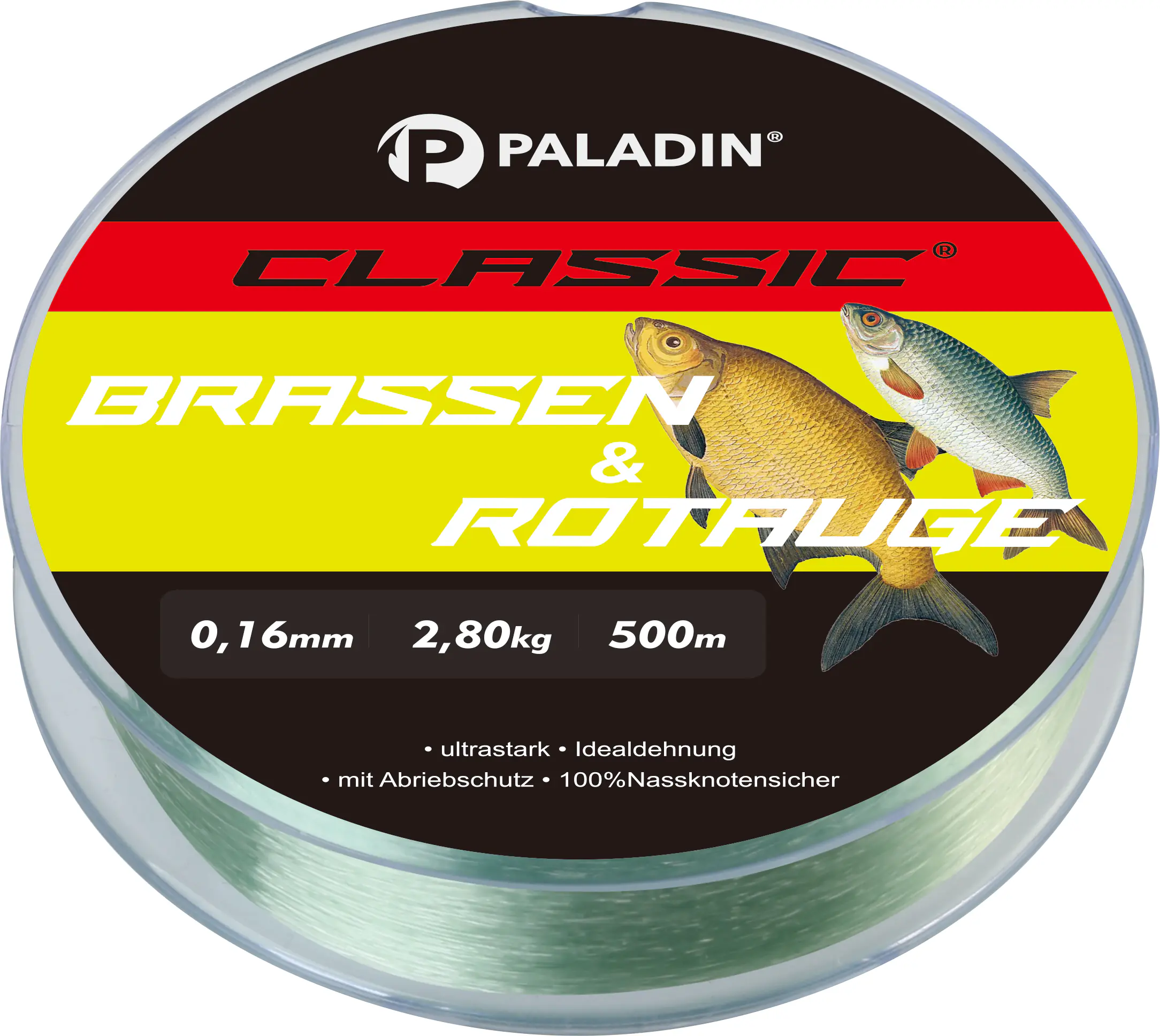 Paladin Angelschnur Rotauge Brasse 500 m 0,18 mm transparent