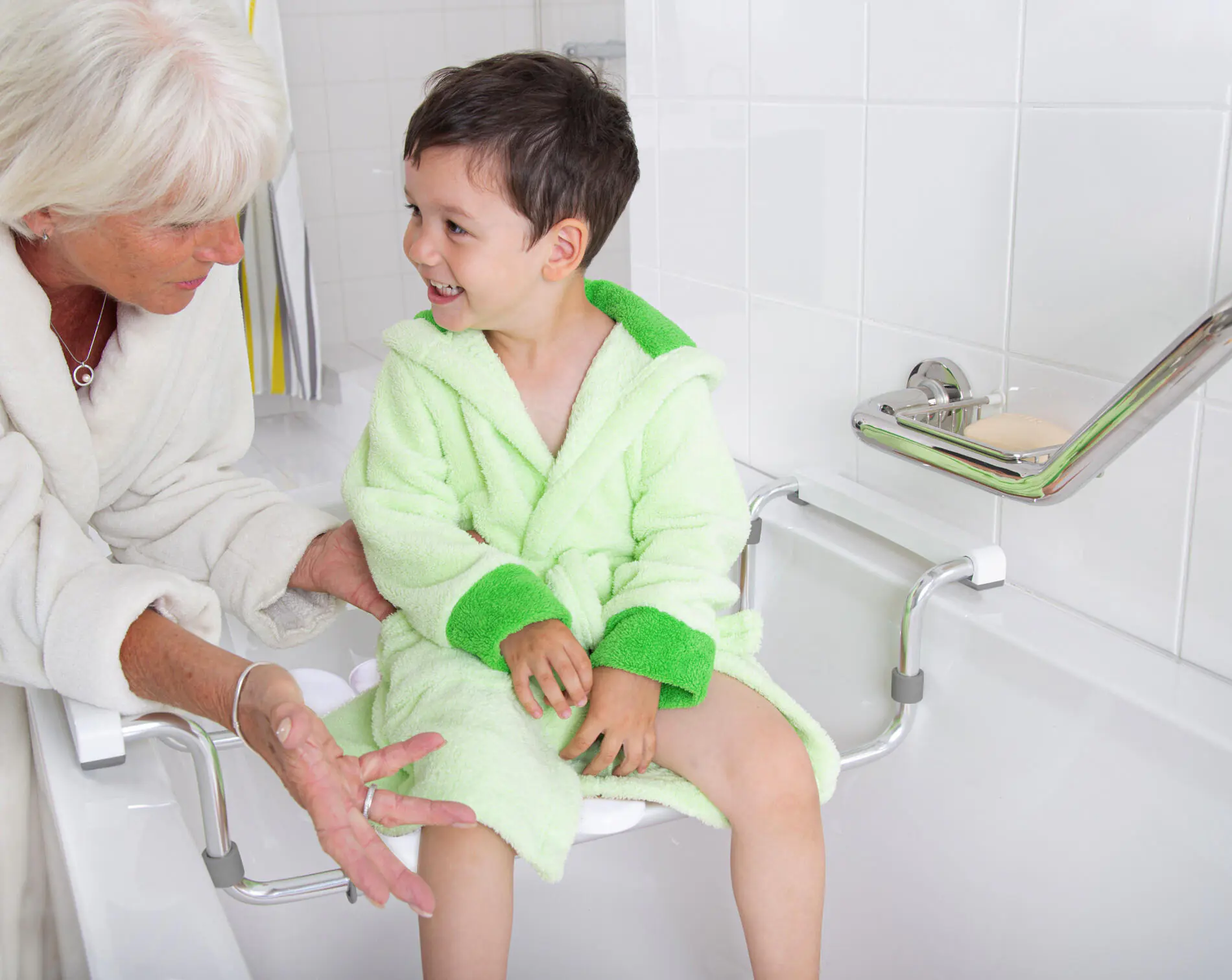 Ridder Badewannen-Sitz Pro, weiß