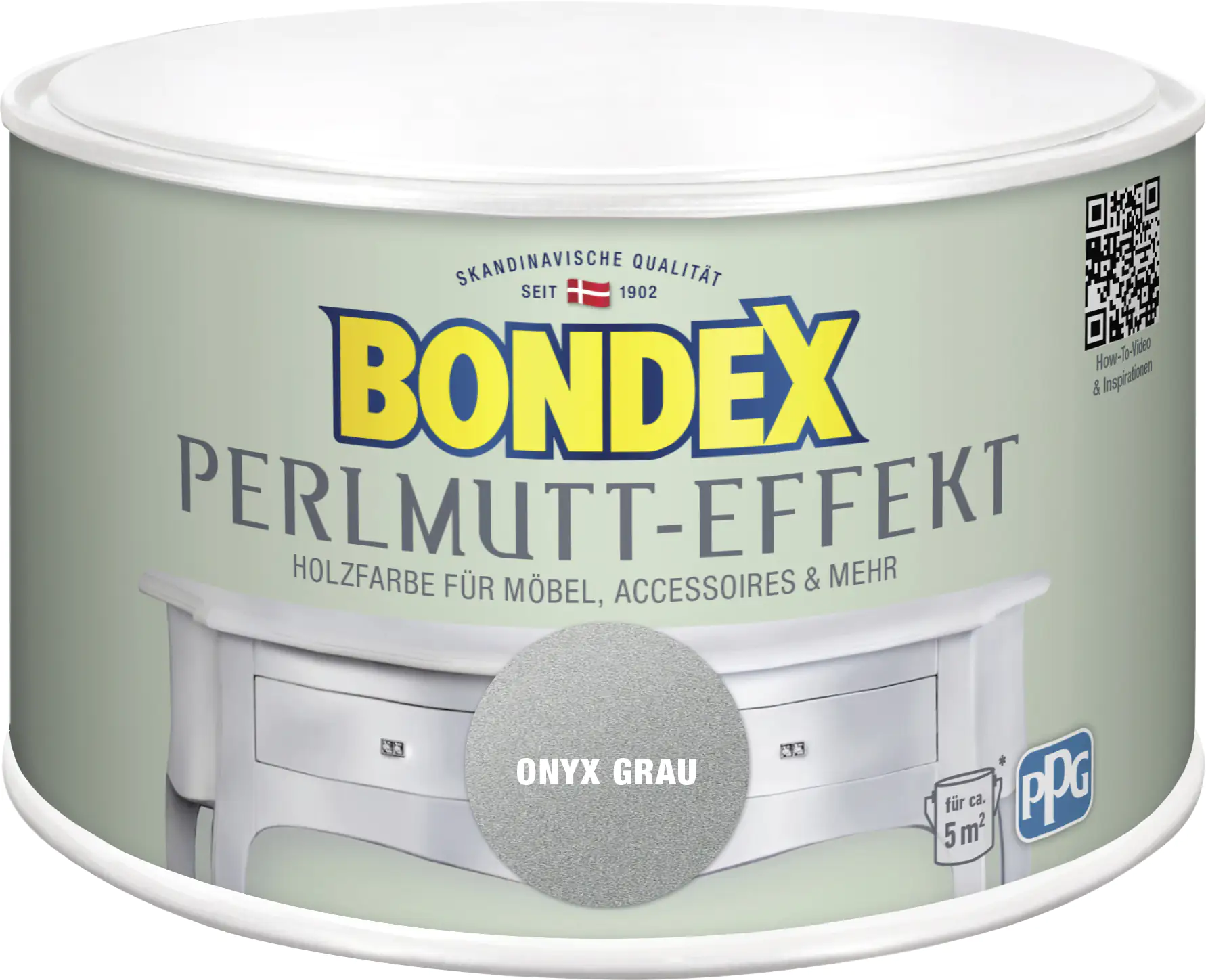 Bondex Holzfarbe Perlmutt-Effekt 500 ml onyx grau Bondex Holzfarbe Perlmutt-Effekt 500 ml onyx grau
