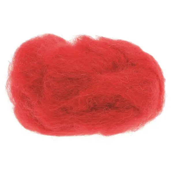 Glorex Schafwolle rot 30 g