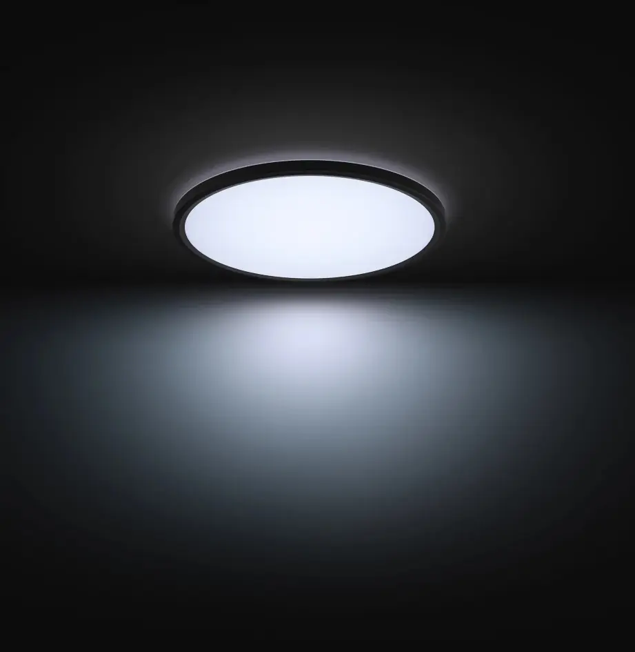 Philips Hue LED Deckenleuchte Tento + Bridge rund schwarz Ø 42,1 cm warmweiß-kaltweiß Philips Hue LED Deckenleuchte Tento + Bridge rund schwarz Ø 42,1 cm warmweiß-kaltweiß