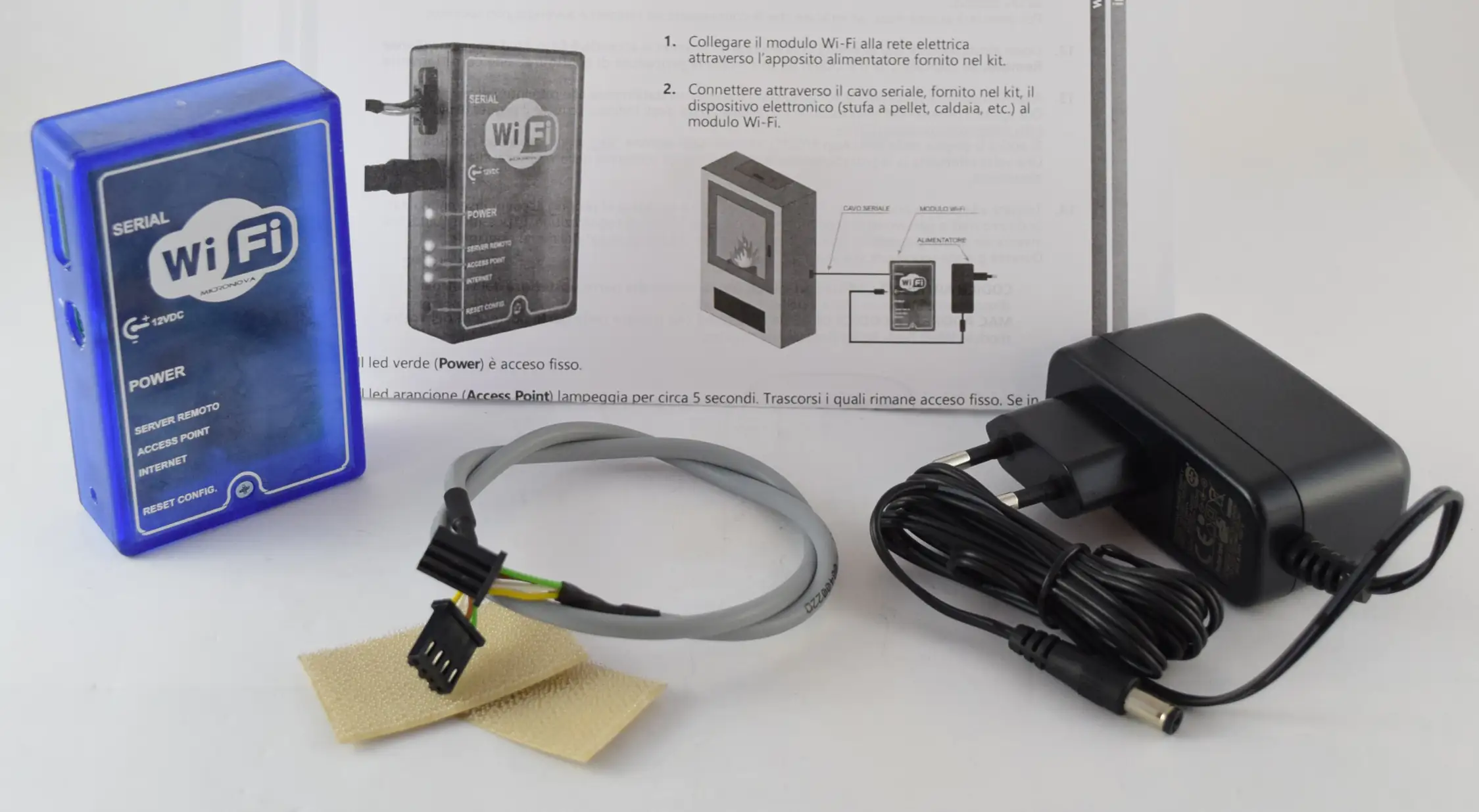 FreePoint Wifi-Steuerung für Pelletöfen Freepoint und Delka