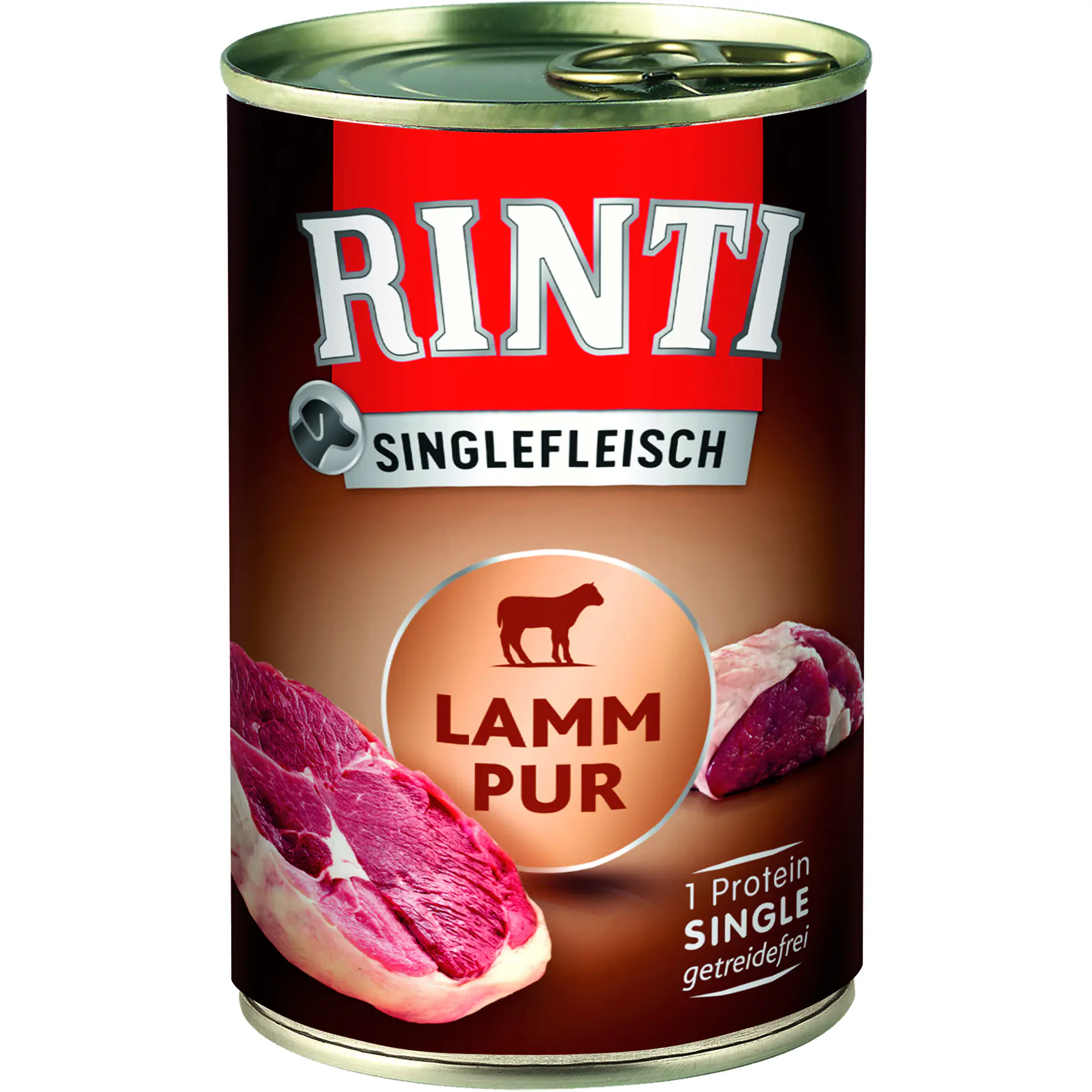 Rinti Singlefleisch Hundenassfutter Adult getreidefrei 400 g Lamm