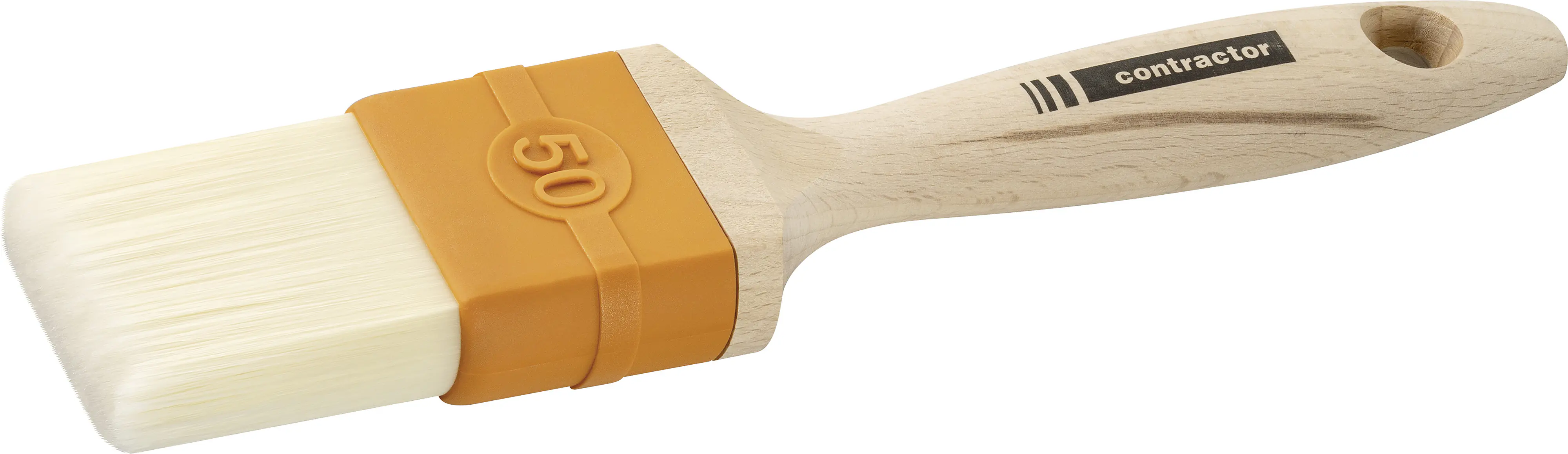 Contractor Flachpinsel 50 mm weiß