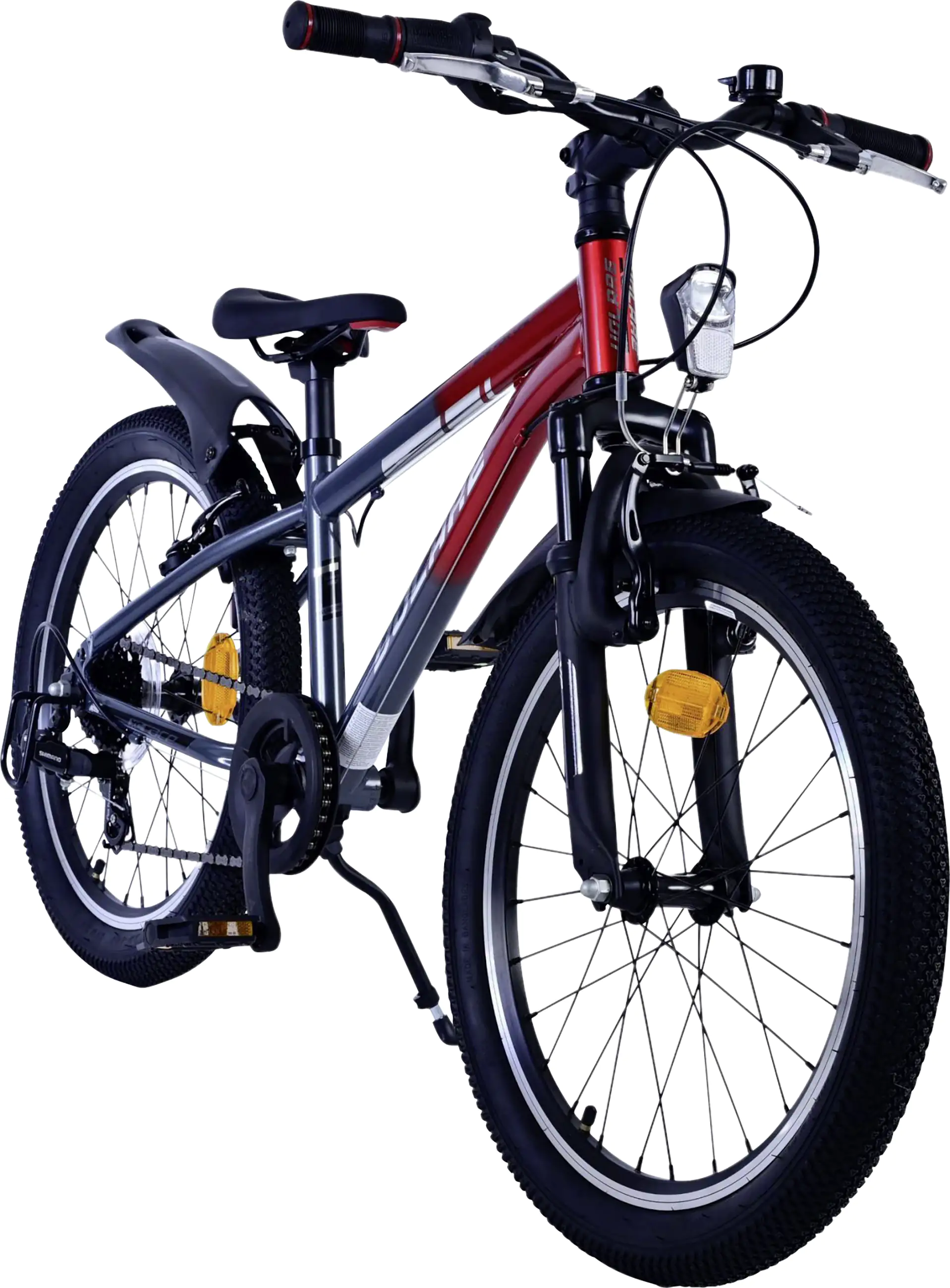 Volare Kinderfahrrad XC Race 20 Zoll 7-Gang RH 27cm rot/grau