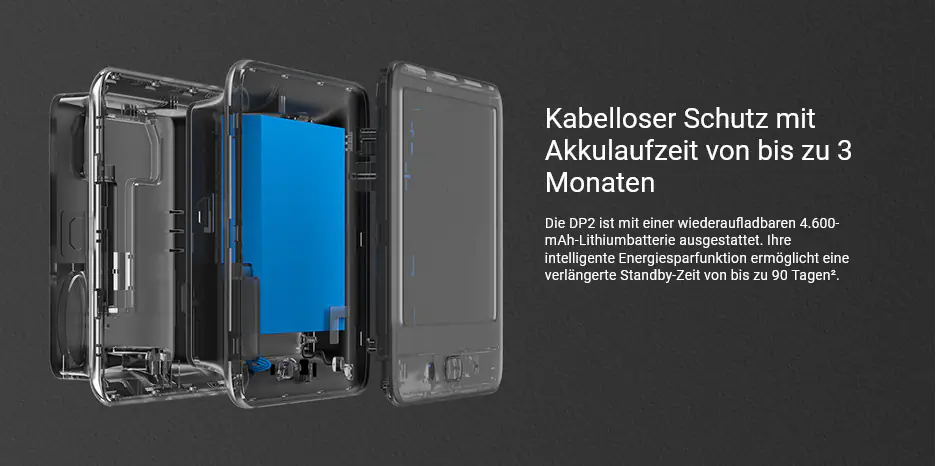 Ezviz Video-Türsprechanlage DP2 kabellos Ezviz Video-Türsprechanlage DP2 kabellos