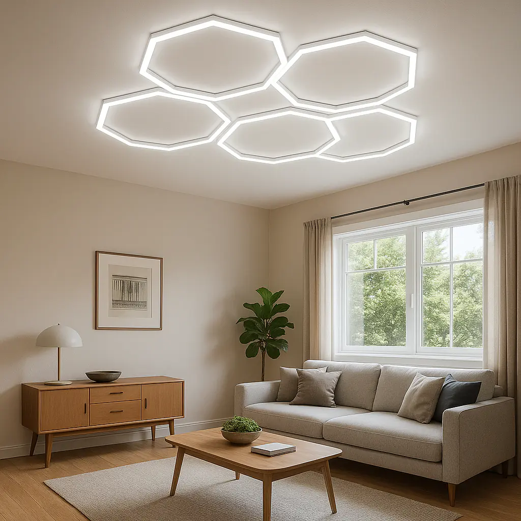 LED Deckenleuchte Premium Line Aero 247 x 171 cm kaltweiß dimmbar  LED Deckenleuchte Premium Line Aero 247 x 171 cm kaltweiß dimmbar