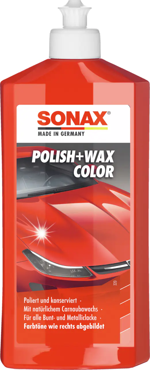 Sonax Polish & Wax Color rot 500ml