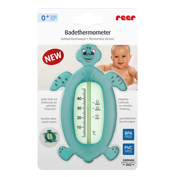 Reer Badethermometer Schildkröte
