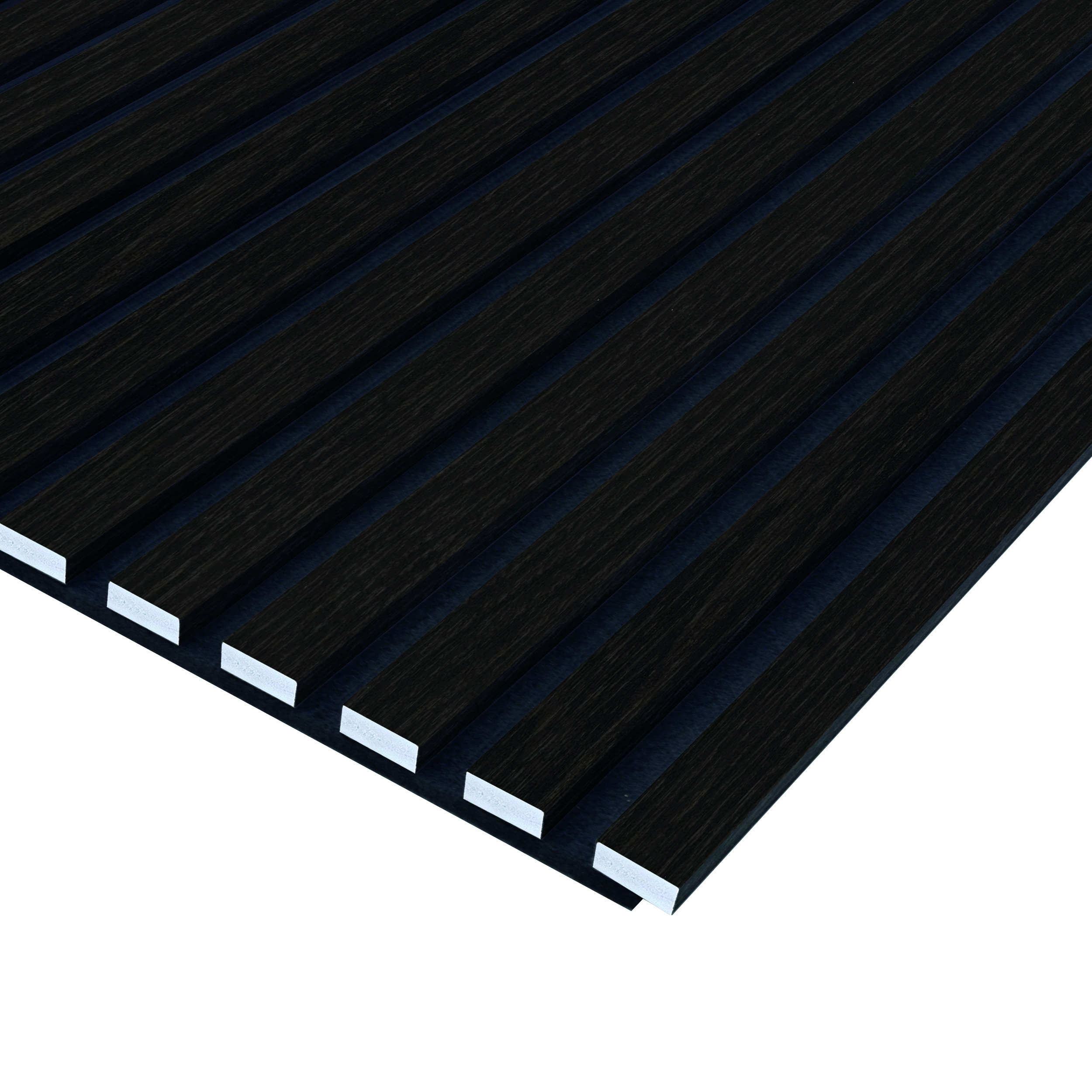 Neuhofer Akustikpaneel Eiche foliert 240 x 57,2 x 1,9 cm braun dunkel