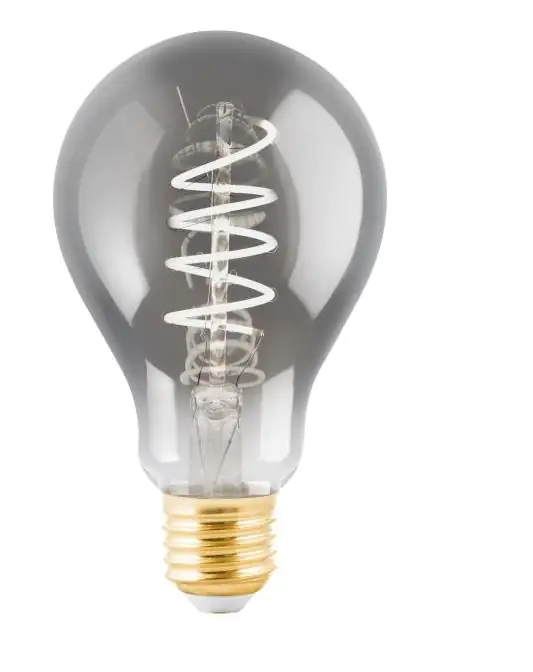 Eglo LED Leuchtmittel Birne E27 4W rauch